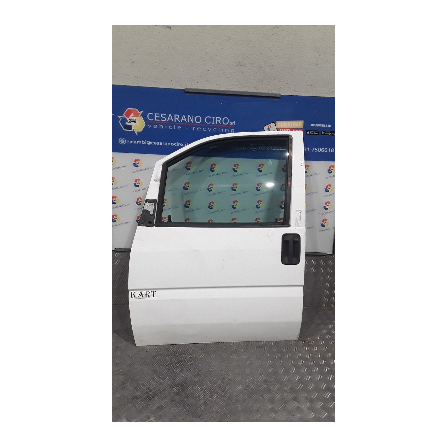PORTA ANT. SX. 125 FIAT SCUDO (PL) (02/96-12/03) WJZ 9790384088