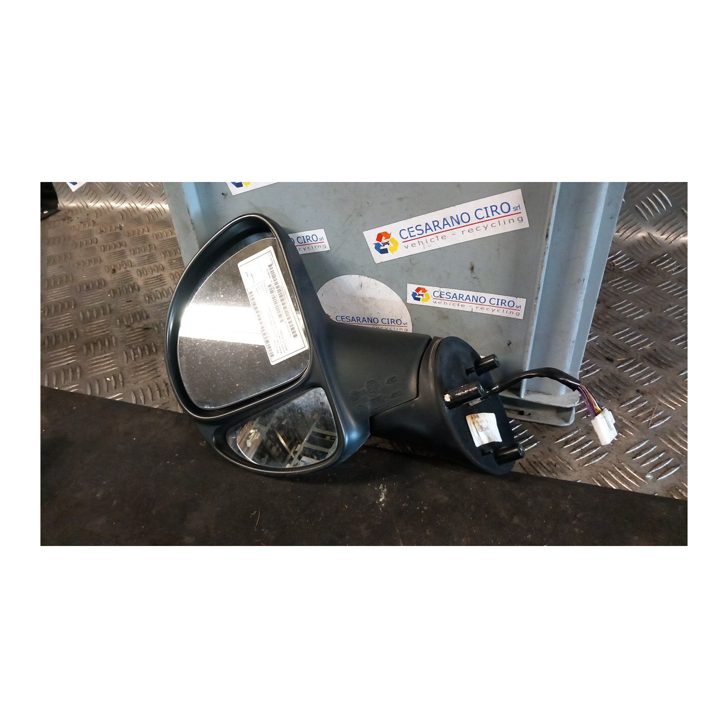RETROVISORE EST. REGOLAZ. ELETTR. TERMICO SX. 011 FIAT MULTIPLA (1F) (05/04-04/12) 186A9000 735505375