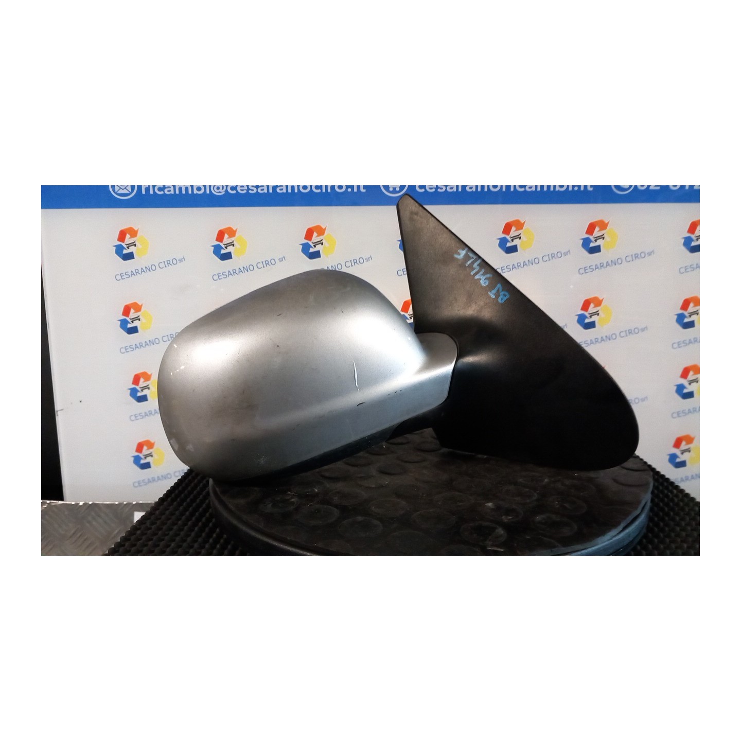 RETROVISORE EST. REGOLAZ. ELETTR. DX. 022 VOLKSWAGEN POLO 3A SERIE (11/94-09/01) AKK 6N1857508AGRU