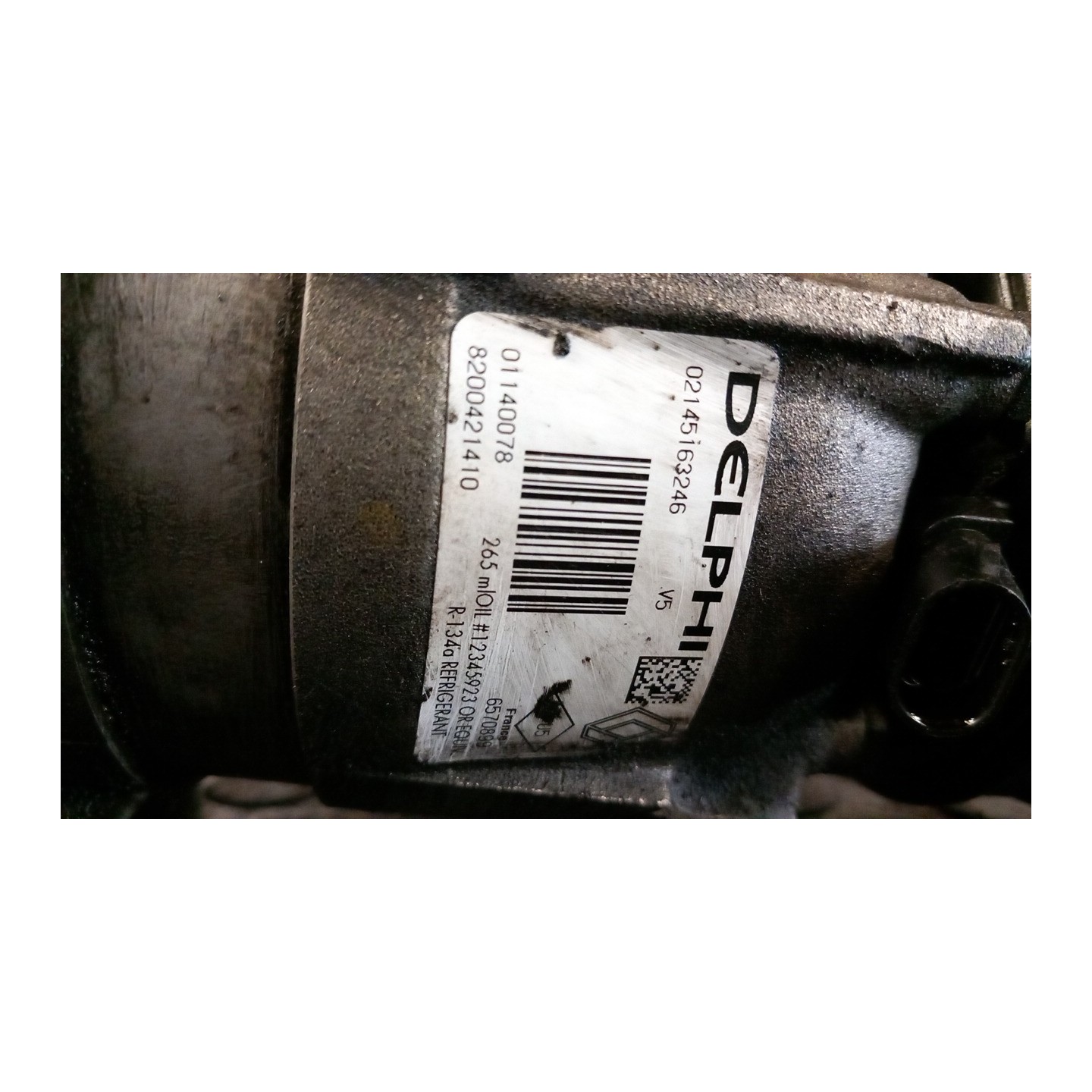 COMPRESSORE A/C 028 RENAULT LAGUNA 2A SERIE (03/05-09/07) F9QD6 NB0576019059001