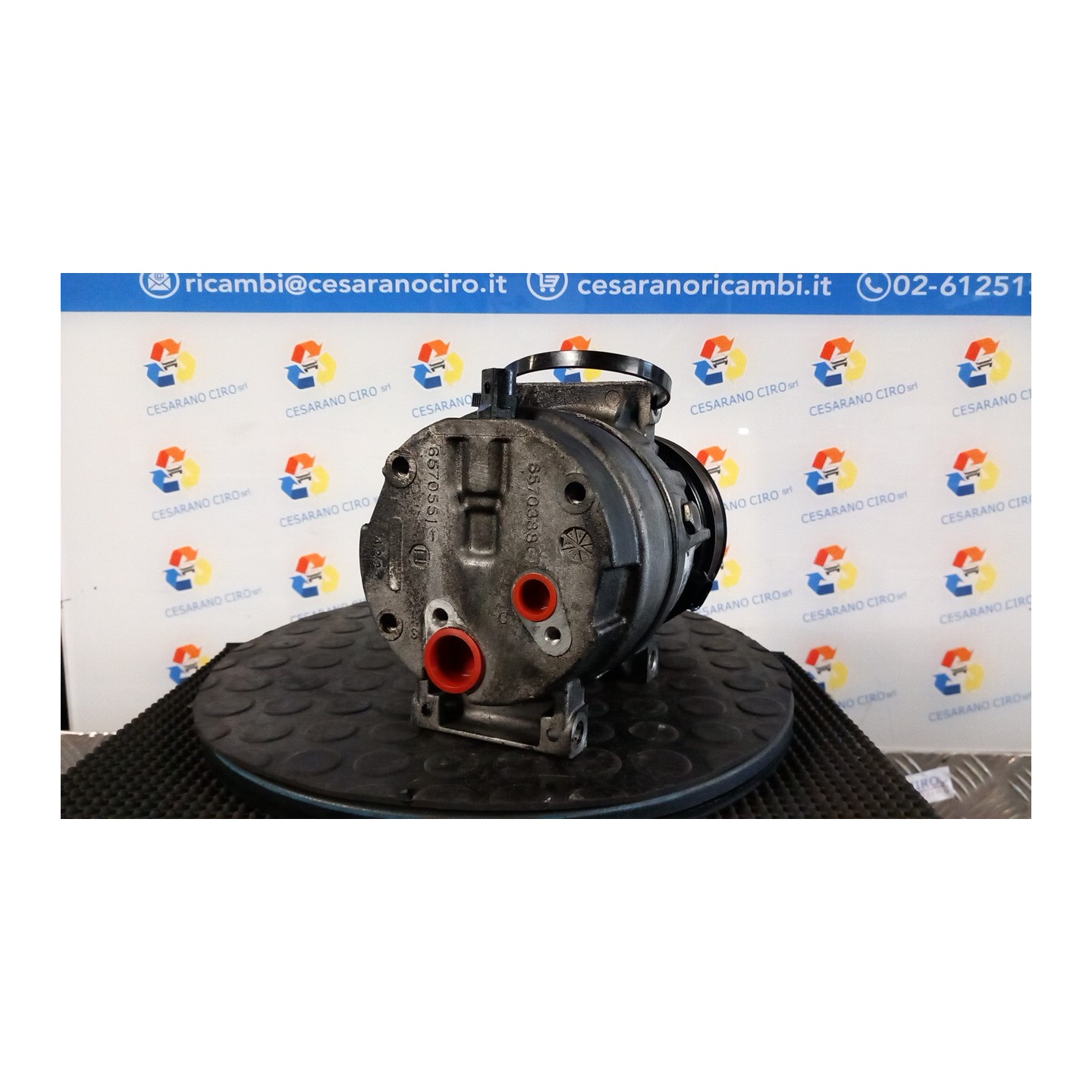 COMPRESSORE A/C 028 RENAULT LAGUNA 2A SERIE (03/05-09/07) F9QD6 NB0576019059001
