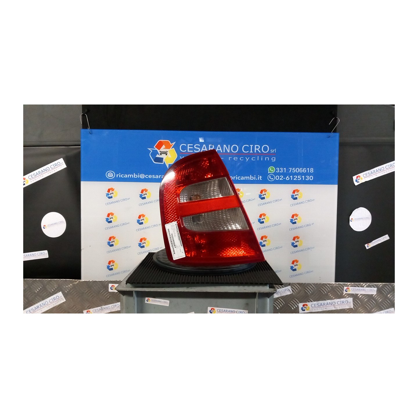 FANALE POST. SX. 040 SKODA FABIA (6Y) (01/00-11/07) ATD 6Y6945111C
