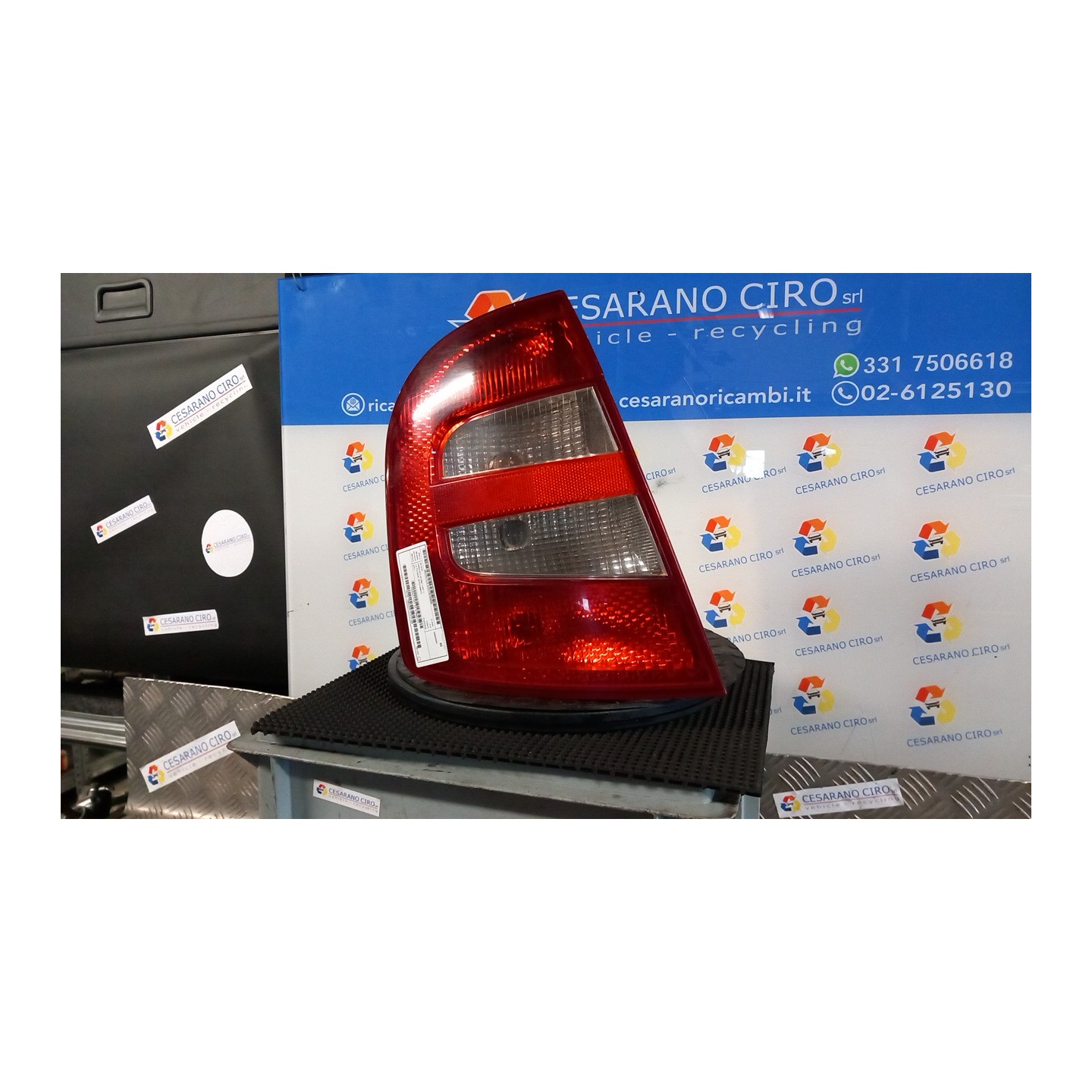 FANALE POST. SX. 040 SKODA FABIA (6Y) (01/00-11/07) ATD 6Y6945111C
