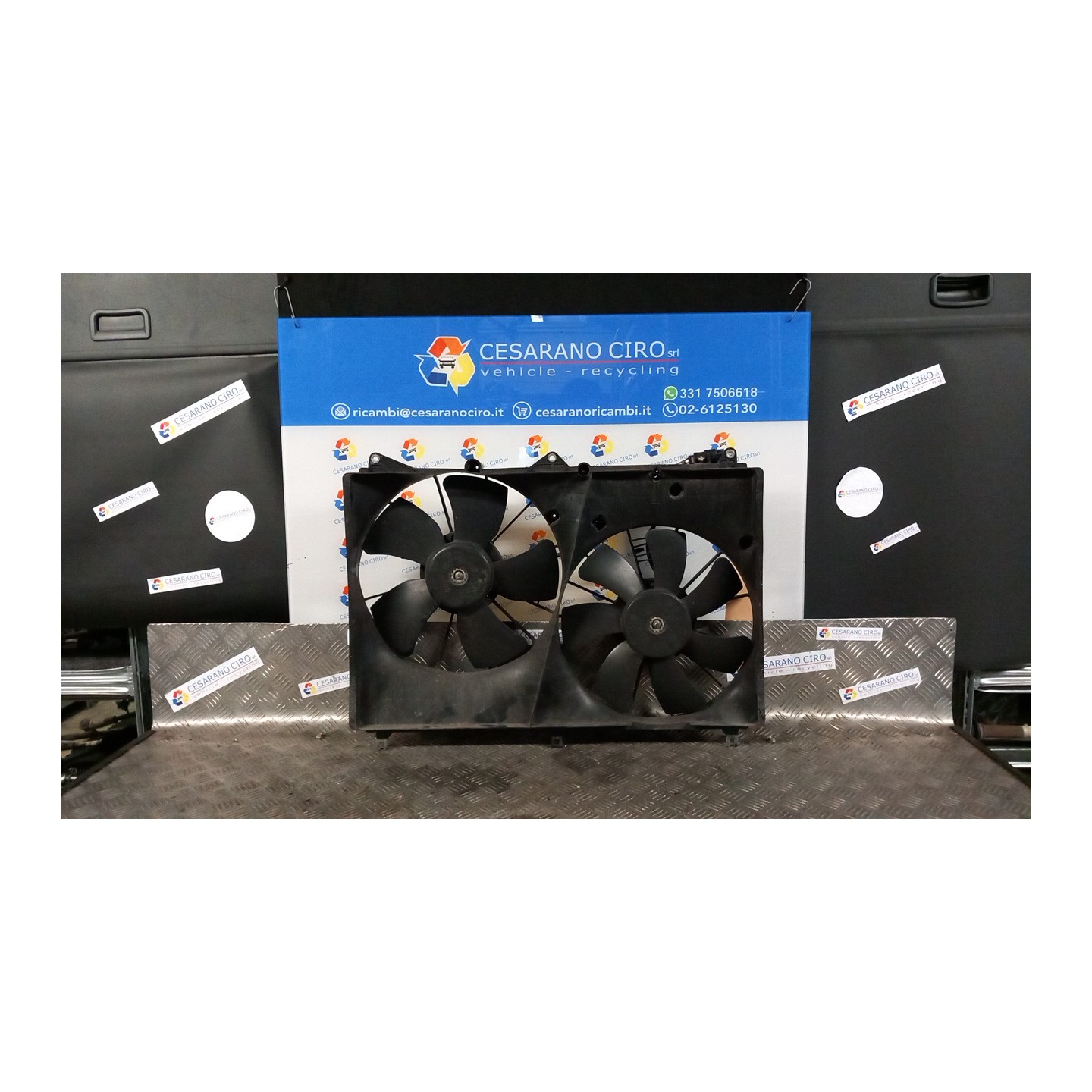 MOTORINO VENTOLA DX. 092 SUZUKI GRAND VITARA (09/05-12/12) F9Q 1712067J10000