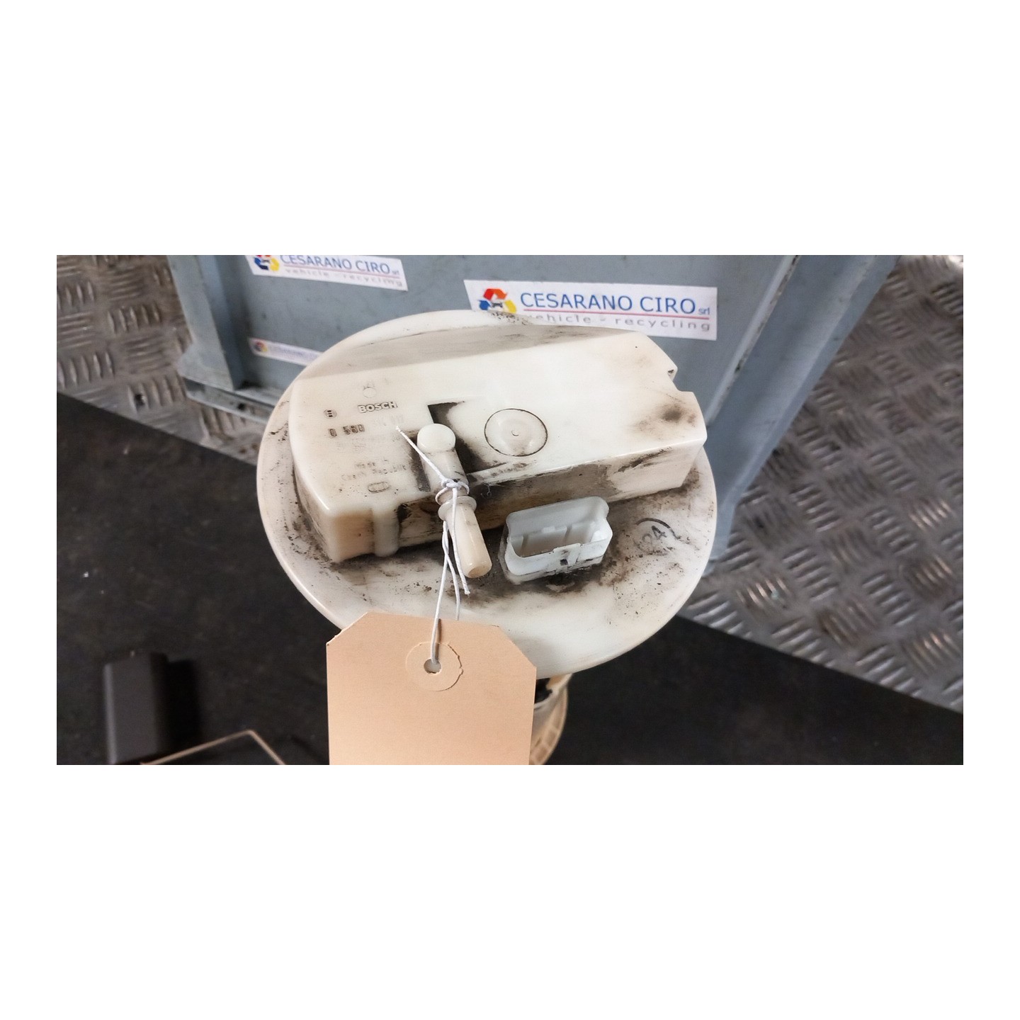 POMPA CARBURANTE C/TRASDUTTORE (GALLEGGIANTE) P/FILTRO ESTERNO 109 CITROEN C2 (09/03-01/10) HFX 1613305480