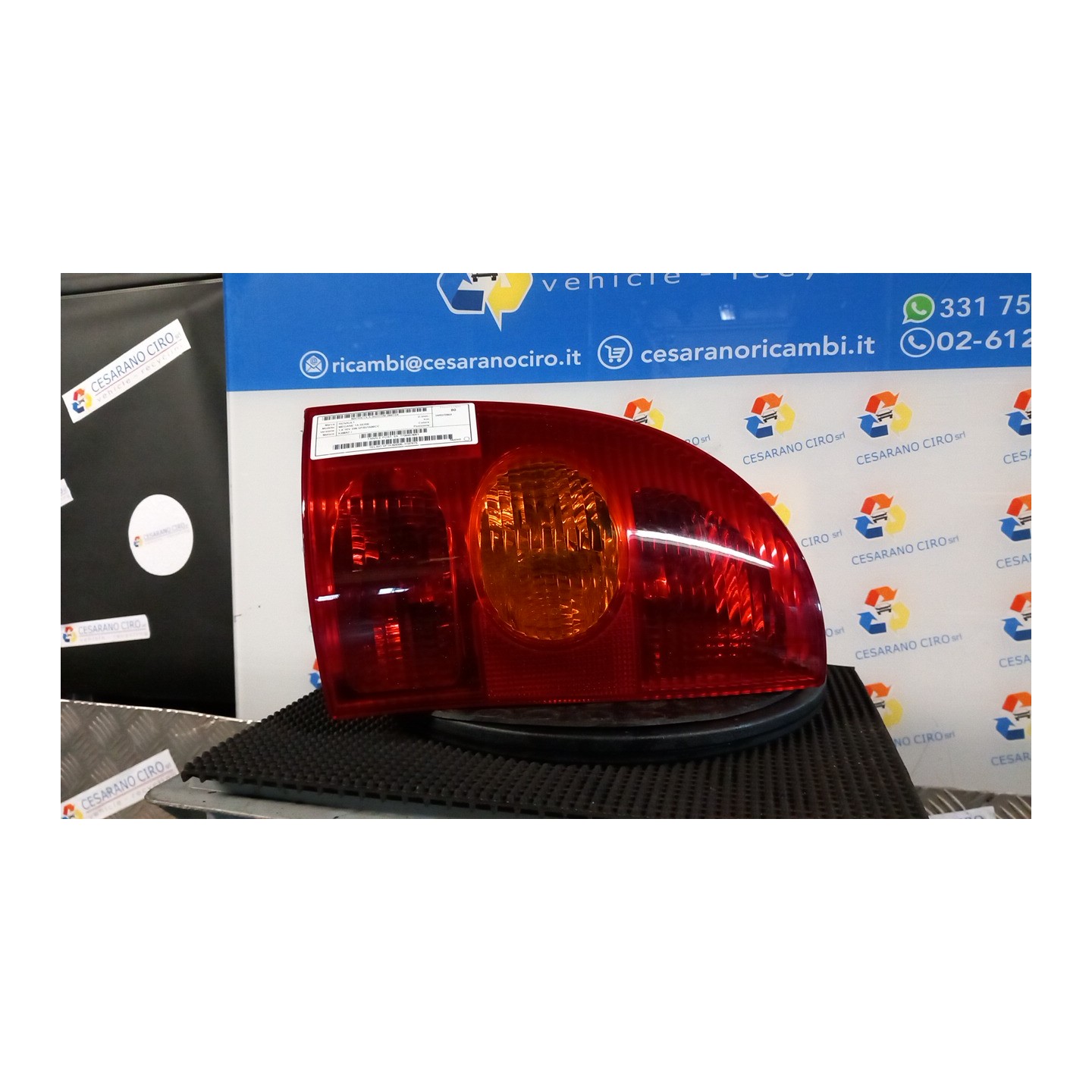 FANALE POST. SX. 124 RENAULT MEGANE 1A SERIE (03/99-06/03) K4MA7 7700423081