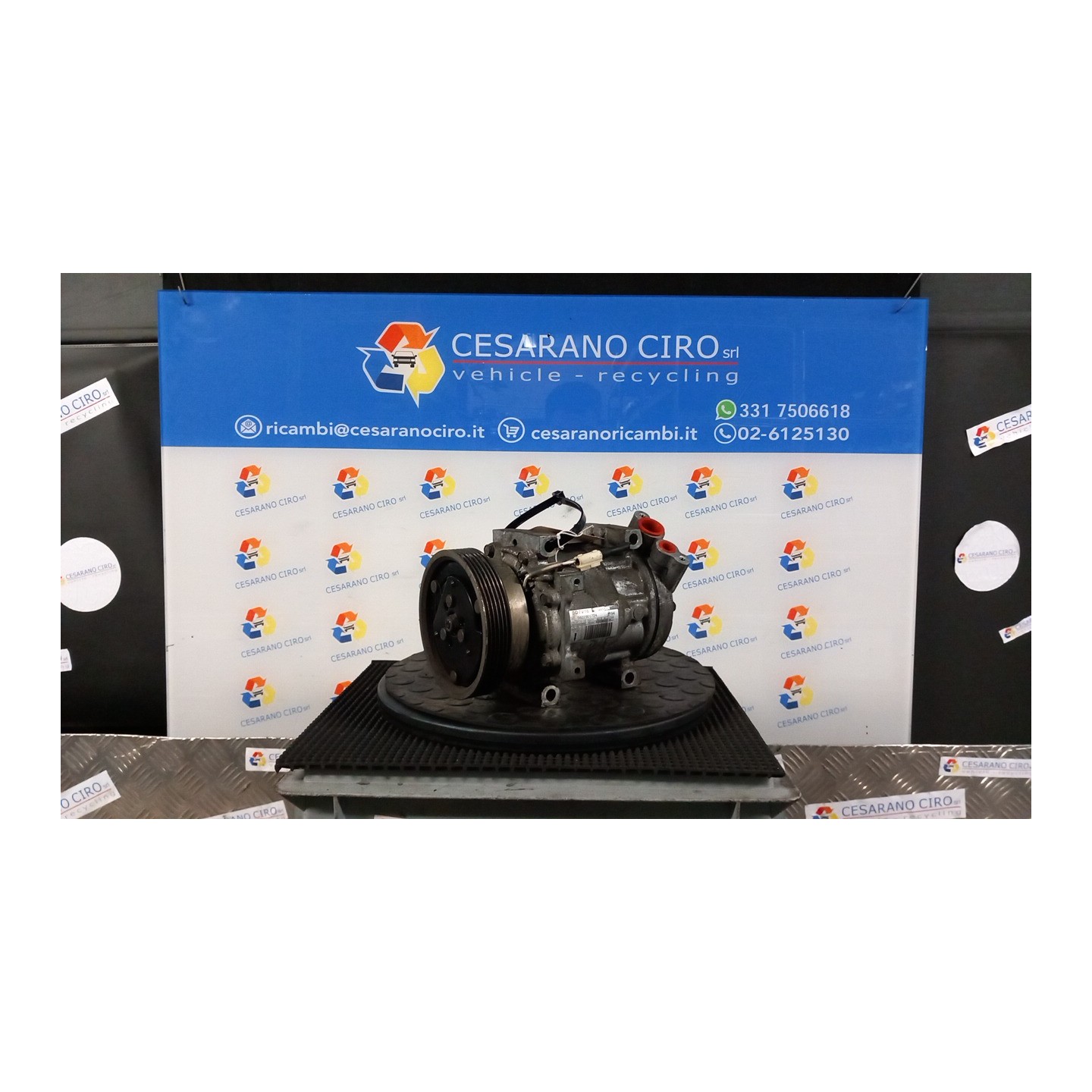 COMPRESSORE A/C 013 DACIA LOGAN (11/05-10/08) K9KK7 6001549991