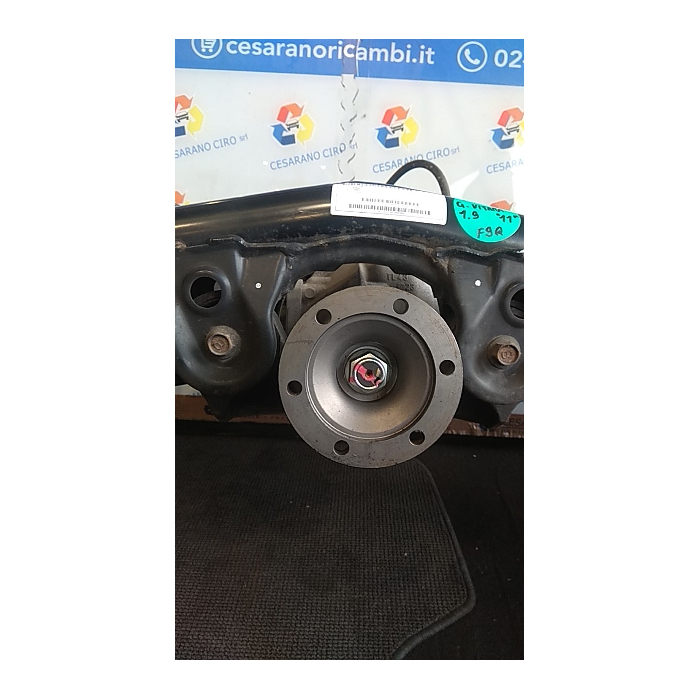 DIFFERENZIALE POST. COMPL. 048 SUZUKI GRAND VITARA (09/05-12/12) F9Q NB5749022017014