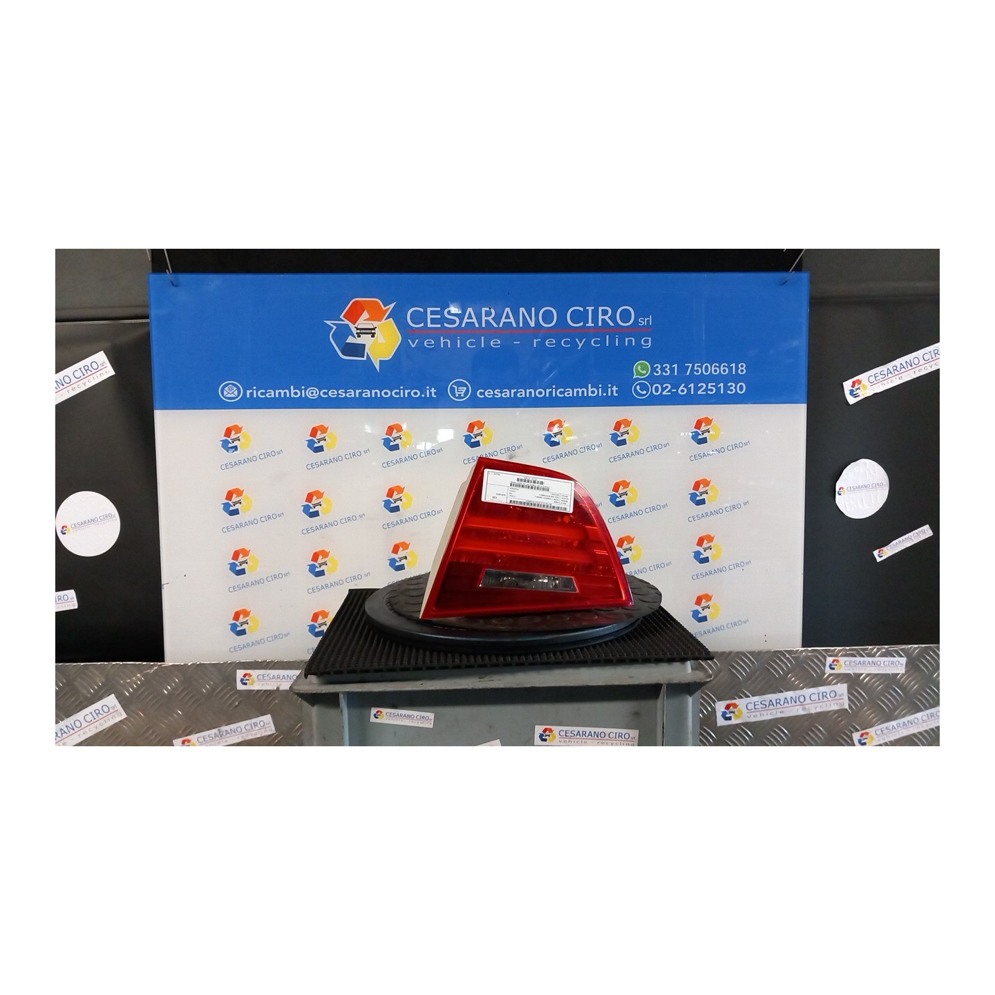 FANALE POST. PARTE INT. DX. 024 BMW SERIE 3 (E90/E91) (09/08-) N47D20C 63217154162