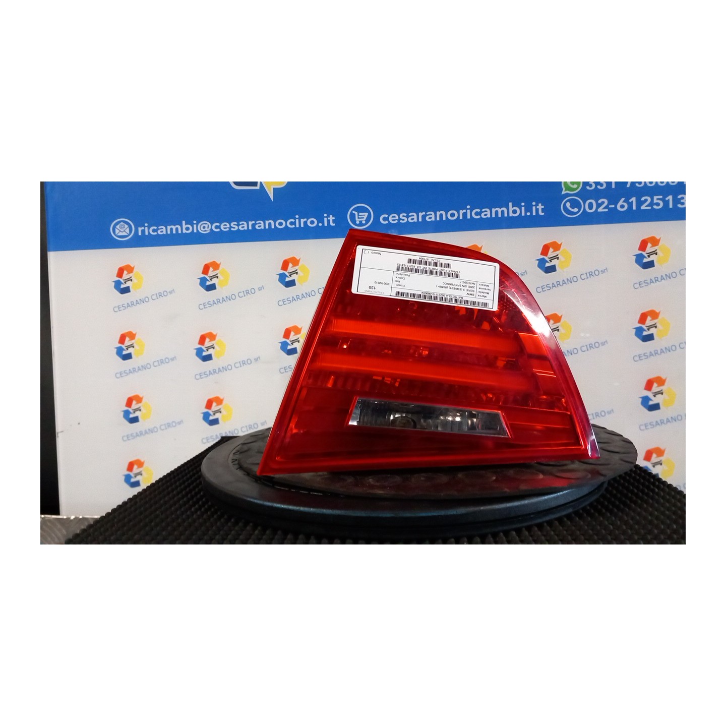 FANALE POST. PARTE INT. DX. 024 BMW SERIE 3 (E90/E91) (09/08-) N47D20C 63217154162