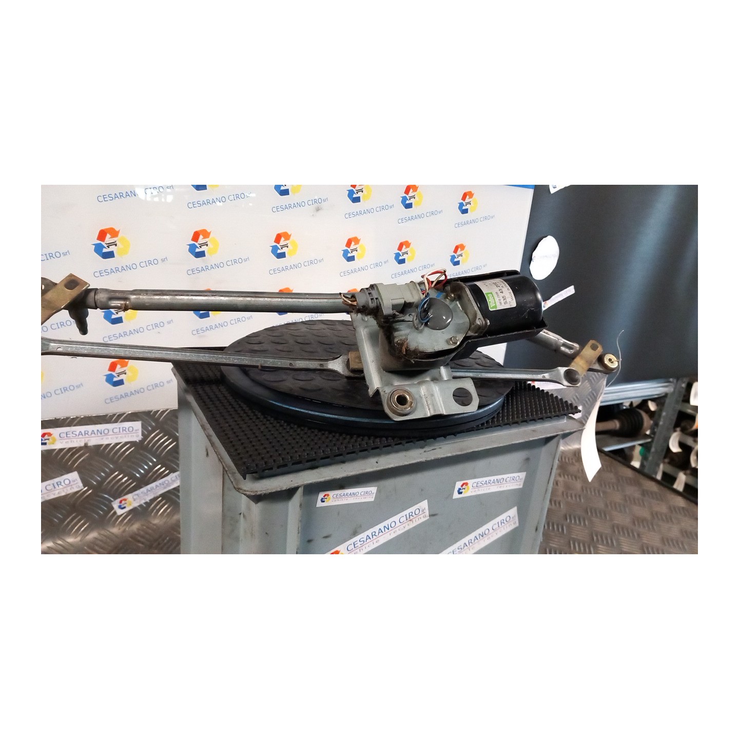 MECCANISMO TERGIPARABREZZA CON MOTORINO 057 RENAULT CLIO 1A SERIE (04/96-03/98) D7FA7 NB3753019022001
