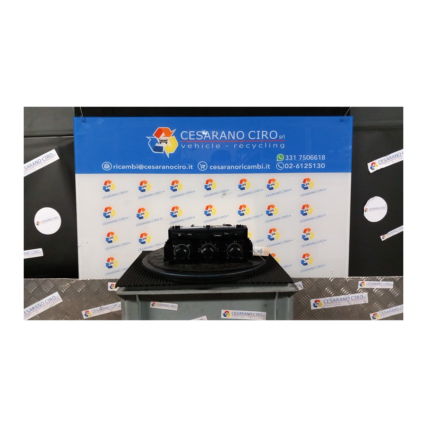 BLOCCO COMANDO CLIMATIZZAZIONE 073 CITROEN C3 2A SERIE (A51) (09/09-06/13 HFV 9675399980
