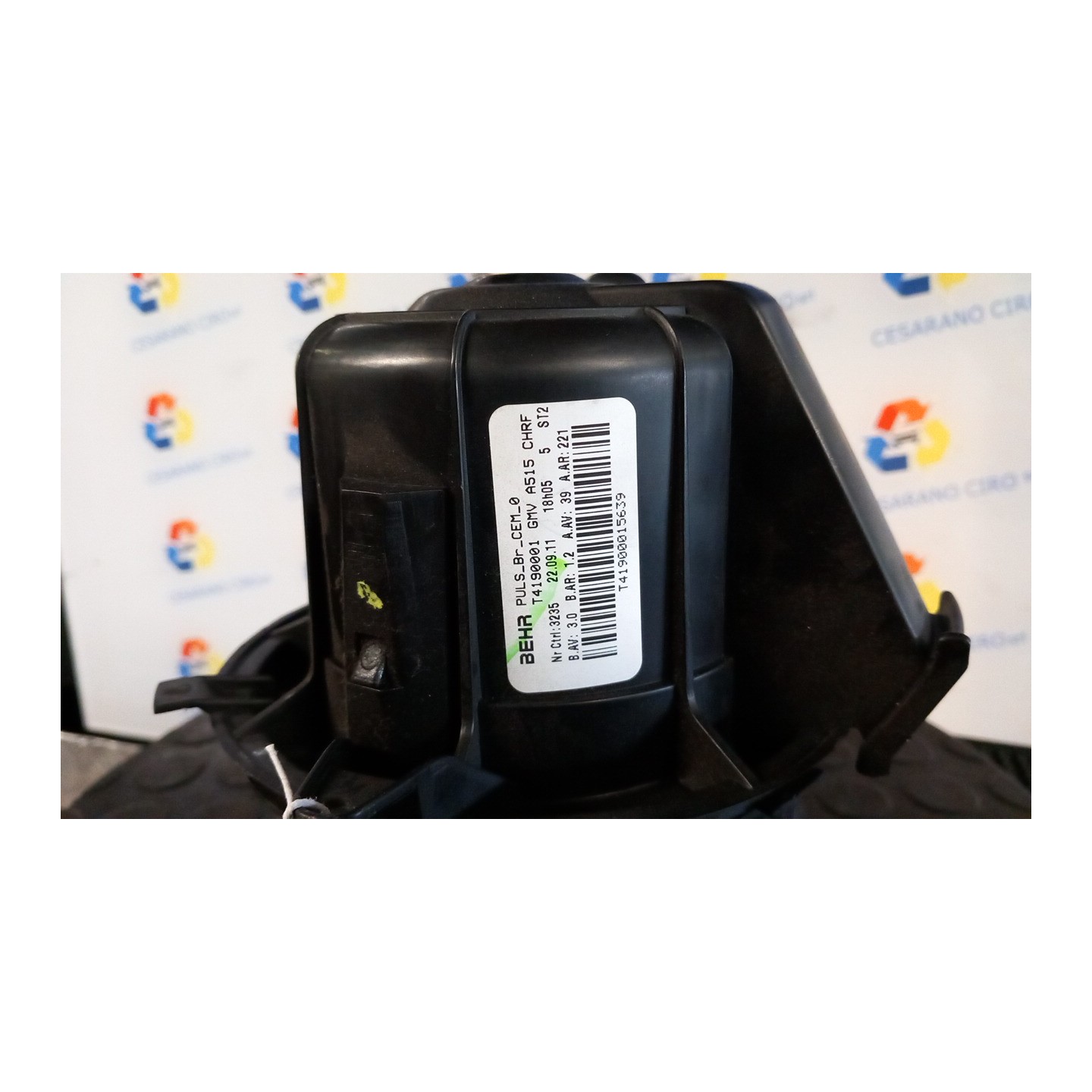 MOTORINO VENTILAZIONE ABITACOLO RAFFREDDAM. AUTOM. 075 CITROEN C3 2A SERIE (A51) (09/09-06/13 HFV 6441CS