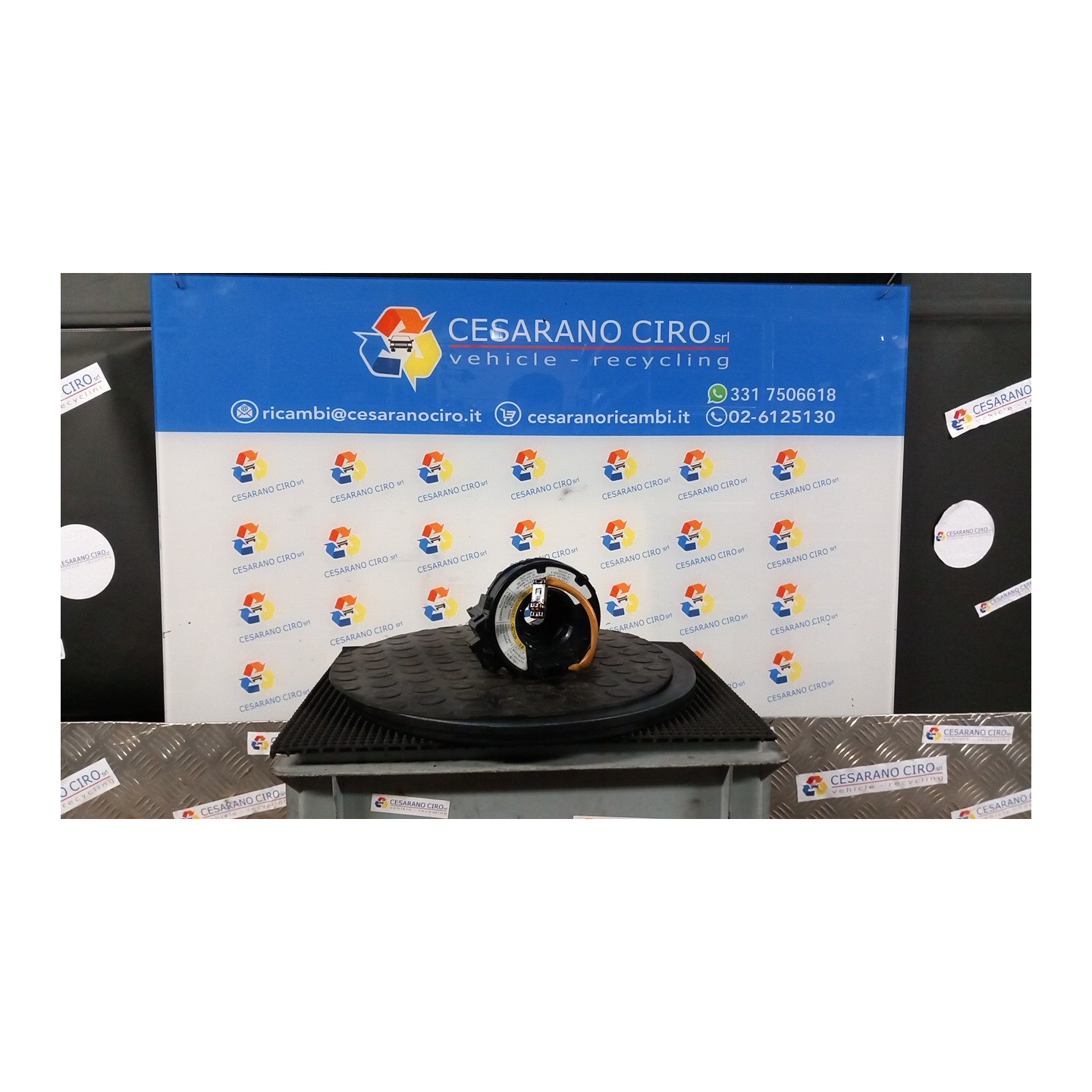 CONTATTO SPIRALIFORME AIRBAG 100 SUZUKI SPLASH (02/08-10/15) K12B 3748073H20000