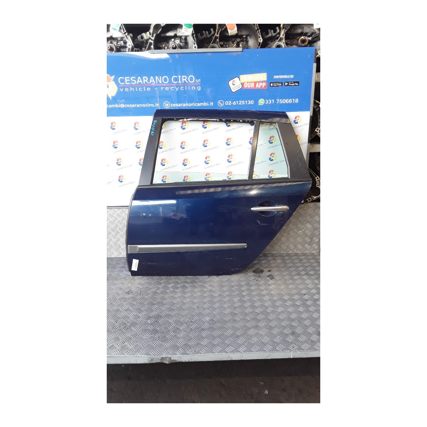 PORTA POST. SX. 111 RENAULT LAGUNA 2A SERIE (03/01-09/07) F4PC7 7751471662