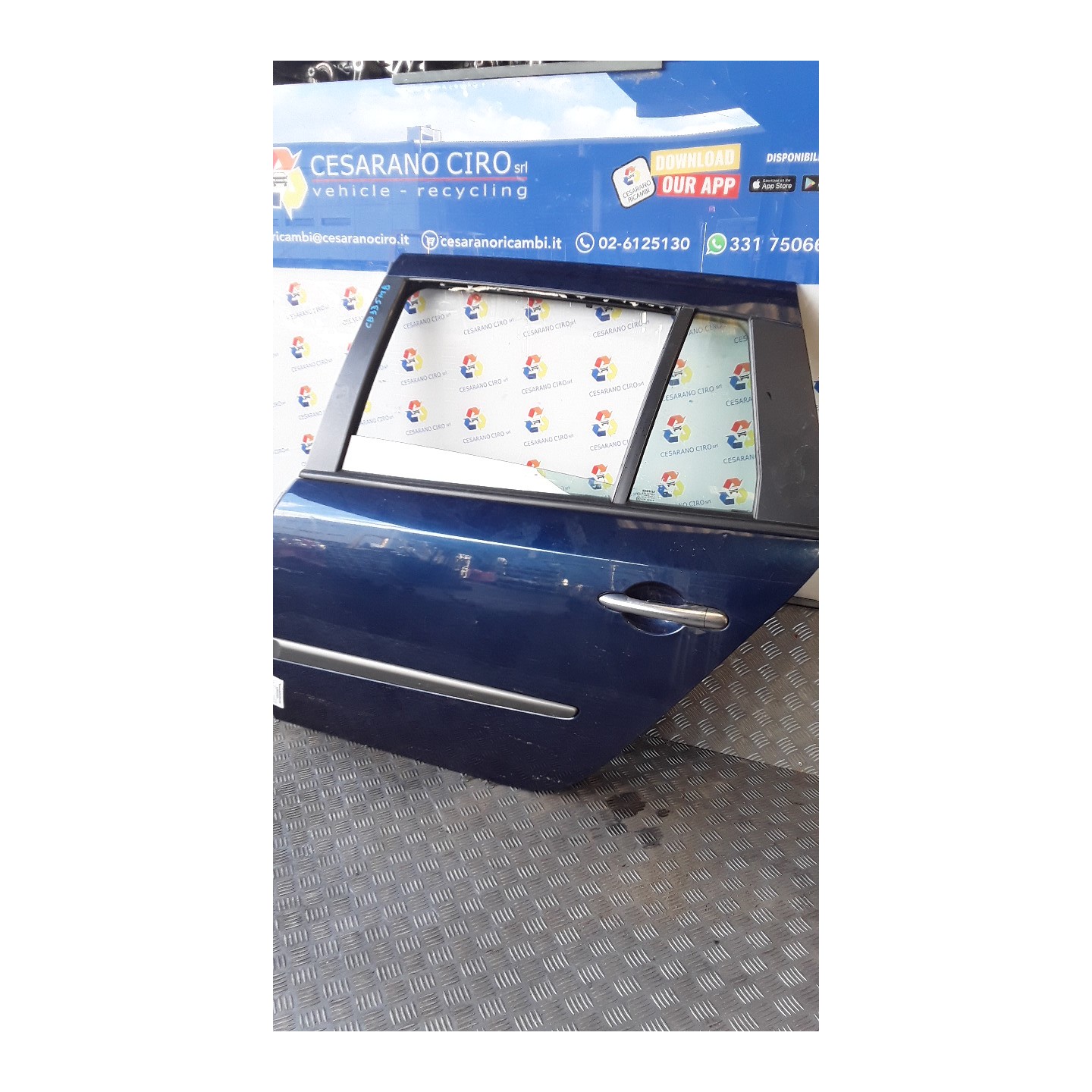 PORTA POST. SX. 111 RENAULT LAGUNA 2A SERIE (03/01-09/07) F4PC7 7751471662