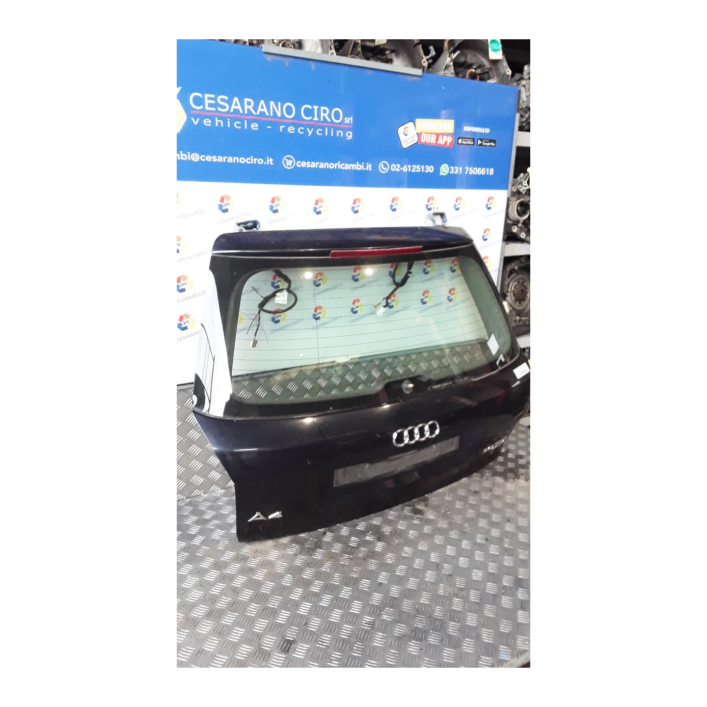 PORTELLO POST. 138 AUDI A4 (8E) (11/00-11/04) AVF 8E9827023B