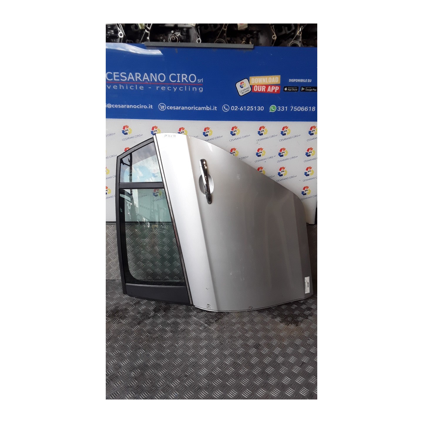 PORTA POST. SX. 164 FIAT BRAVO (3L) (01/07-03/10) 937A5000 51839096