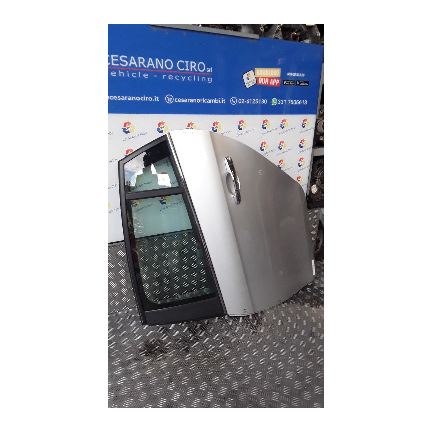 PORTA POST. SX. 164 FIAT BRAVO (3L) (01/07-03/10) 937A5000 51839096