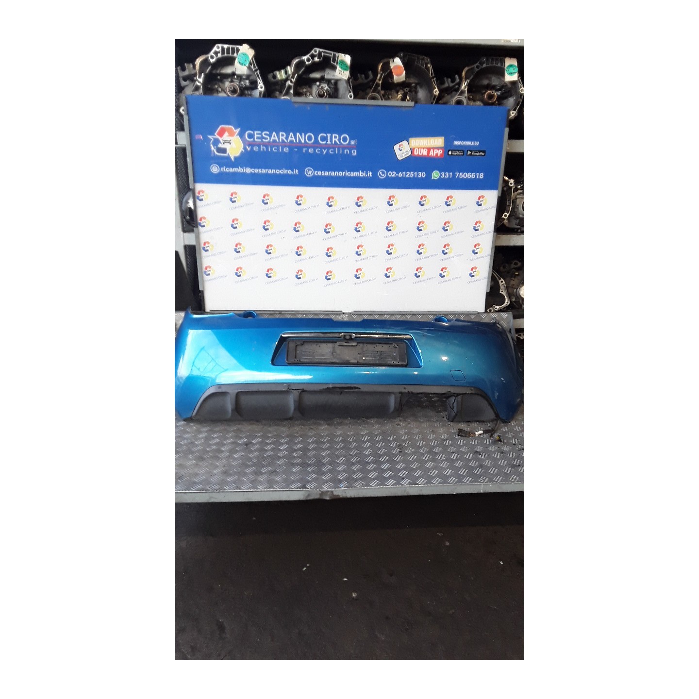 PARAURTI POST. 172 CITROEN DS3 (01/16-) BH02 1611631480