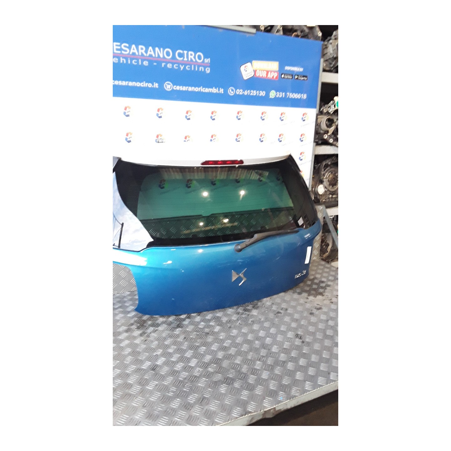 PORTELLO POST. 175 CITROEN DS3 (01/16-) BH02 8701CE
