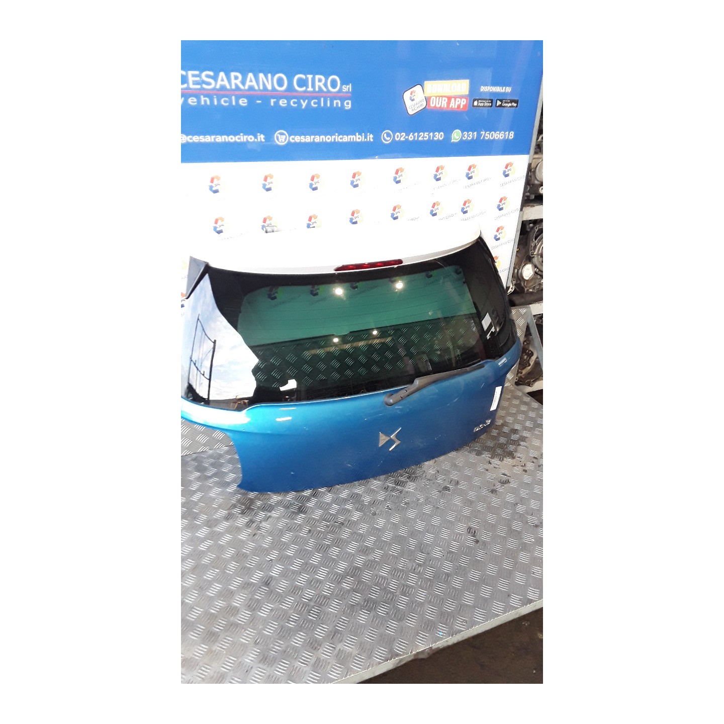 PORTELLO POST. 175 CITROEN DS3 (01/16-) BH02 8701CE