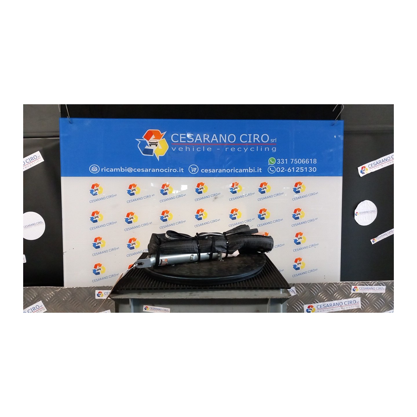 DISPOSITIVO AIRBAG A TENDINA DX. 014 CITROEN C3 2A SERIE (A51) (09/09-06/13 HFV 8216ZR