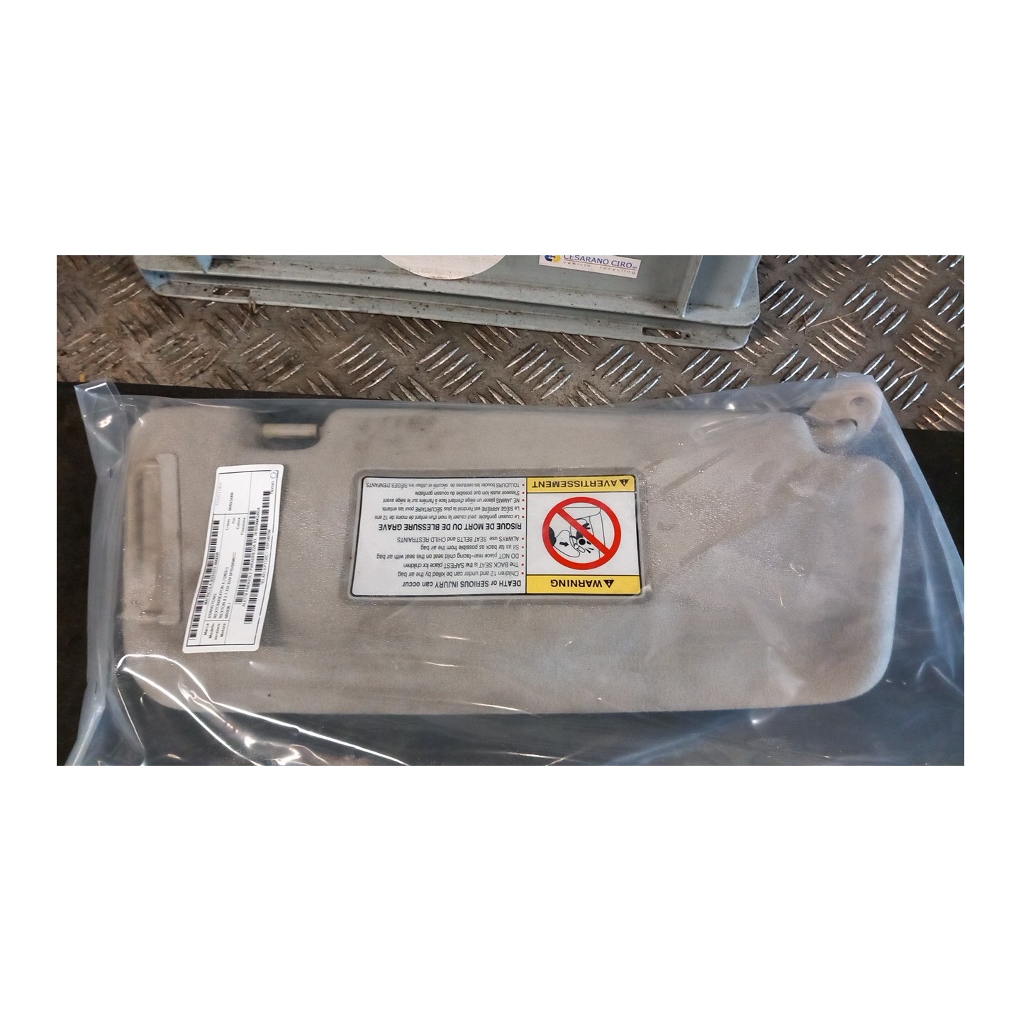 ALETTA PARASOLE PARABREZZA SX. 086 SSANGYONG REXTON/REXTON II (12/03-) 665935 7610708002ABA