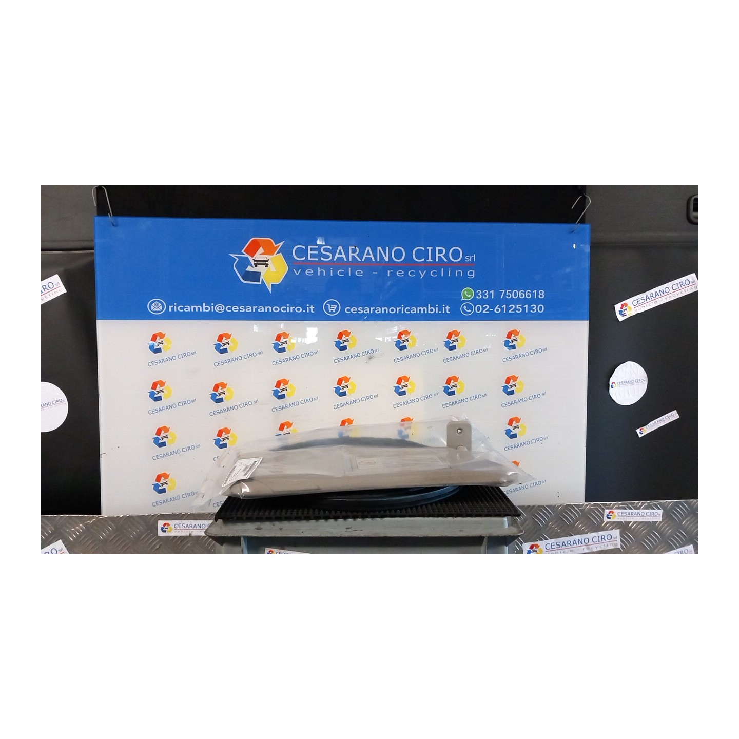 ALETTA PARASOLE PARABREZZA DX. 015 PEUGEOT 207 (04/06-06/09) 9HV 8143PE