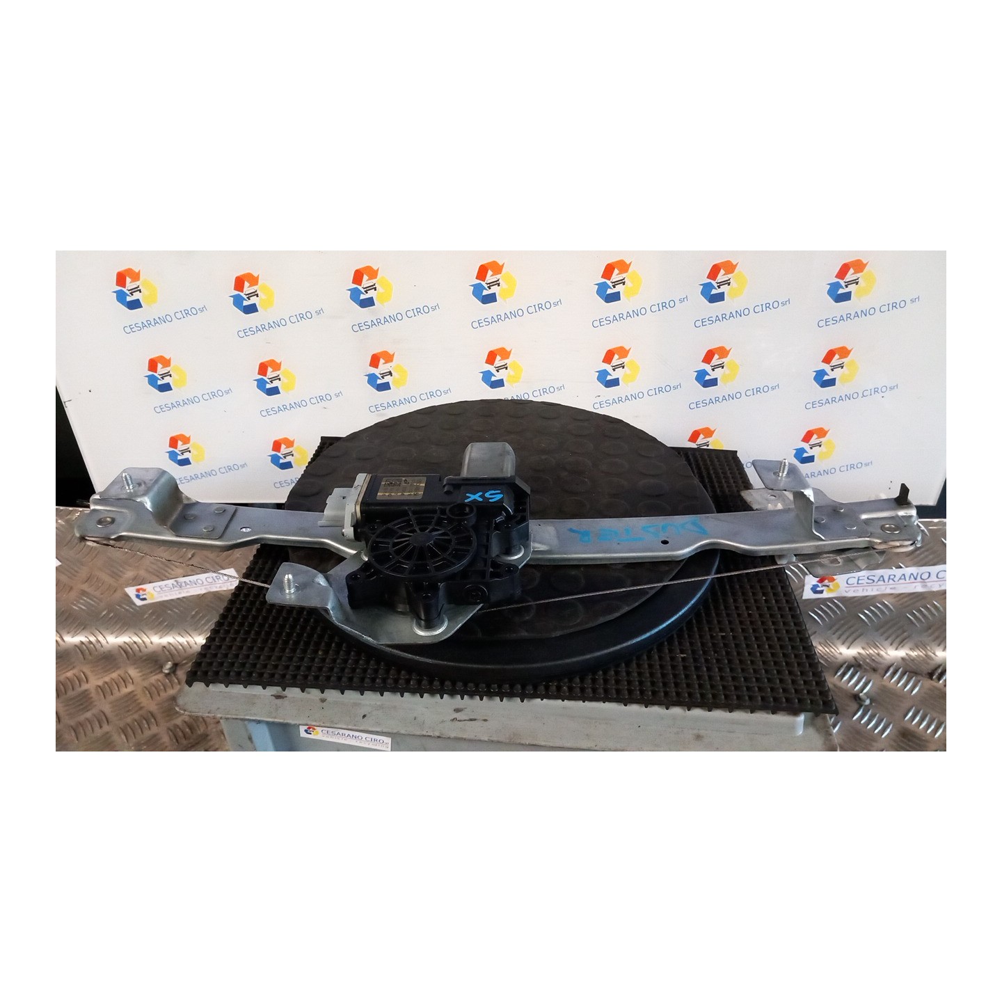 ALZACRISTALLO ELETTR. PORTA ANT. SX. 017 DACIA DUSTER (10/13-12/18) K9KG6 807210751R