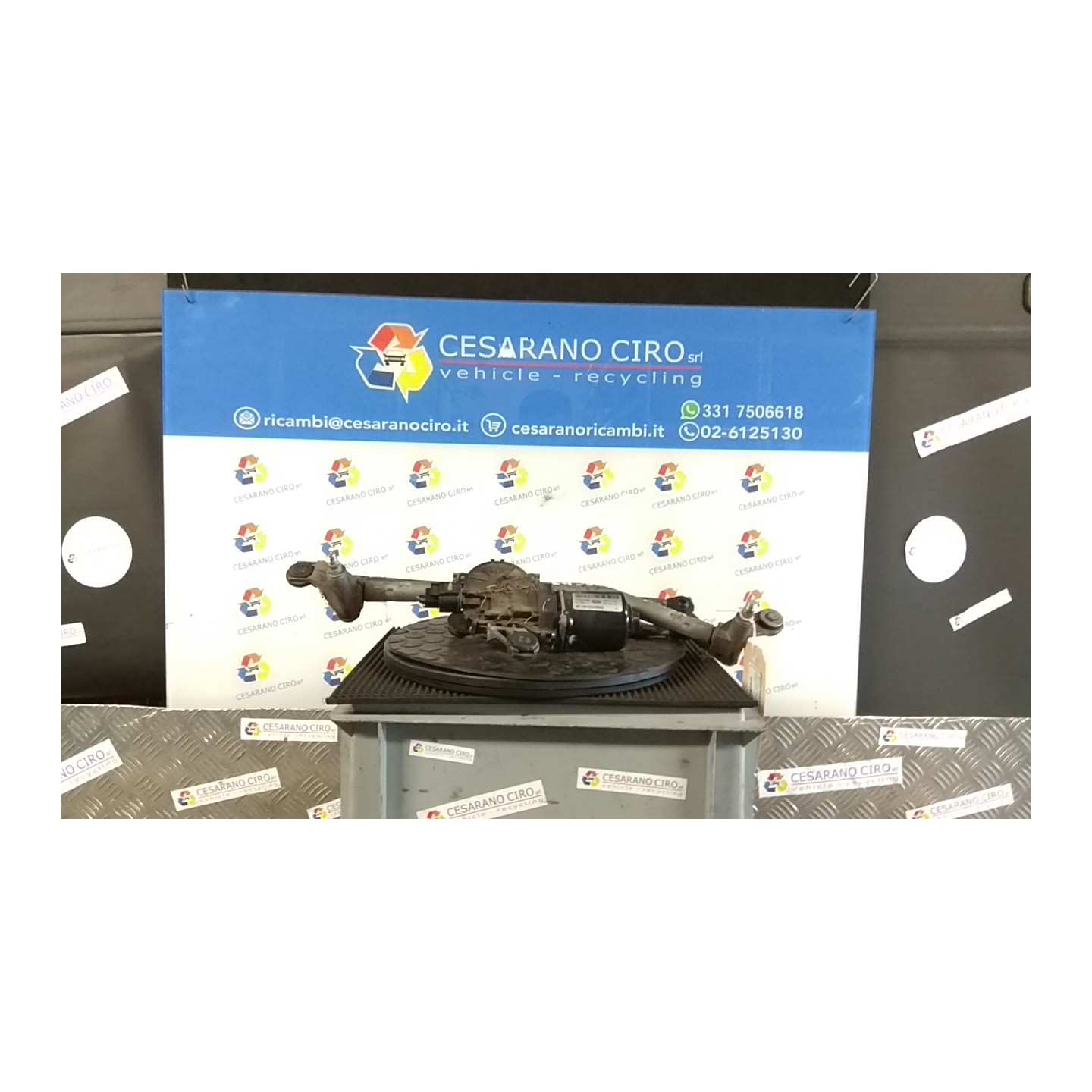 MECCANISMO TERGIPARABREZZA 018 CHEVROLET (DAEWOO) SPARK (M300) (01/10-12/15) B10D1 95228165