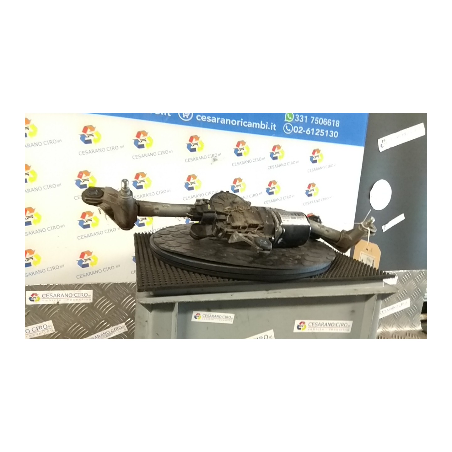 MECCANISMO TERGIPARABREZZA 018 CHEVROLET (DAEWOO) SPARK (M300) (01/10-12/15) B10D1 95228165