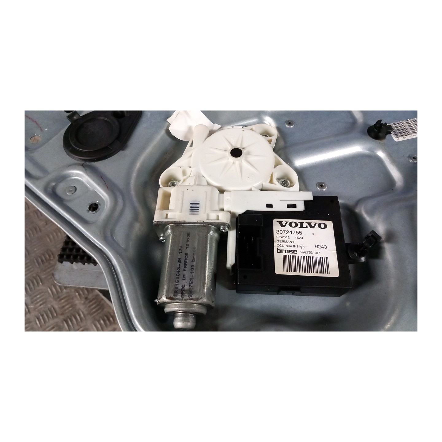 ALZACRISTALLO ELETTR. PORTA POST. SX. 036 VOLVO V50 (02/04-12/12) D4204T 31253515