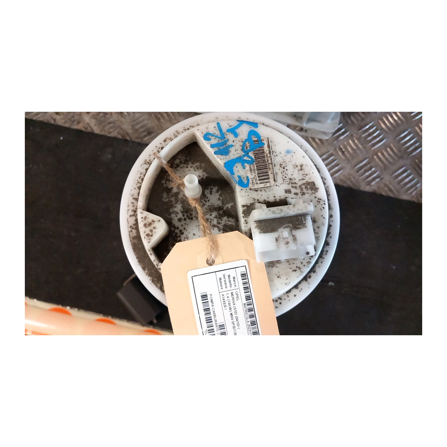 POMPA CARBURANTE C/TRASDUTTORE (GALLEGGIANTE) 074 OPEL MERIVA (S10) (04/10-) A14XER 13268621
