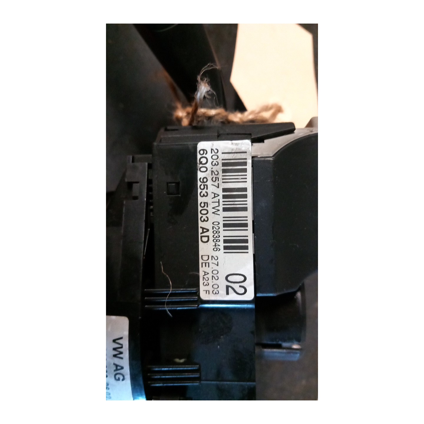 DEVIOGUIDASGANCIO COMPL. 083 VOLKSWAGEN POLO (9N) (10/01-03/05) AZQ NB3431023029001
