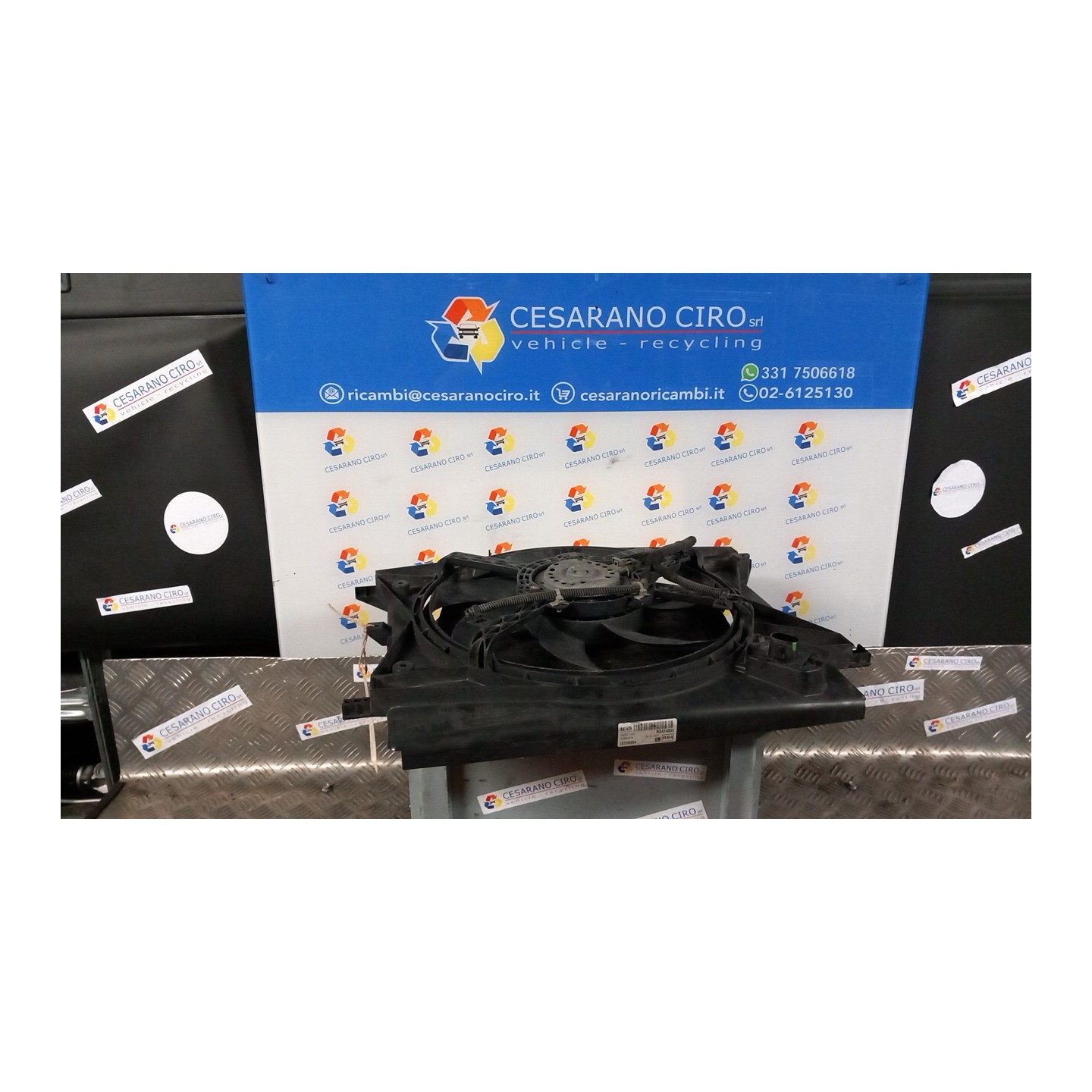 ELETTROVENTOLA 099 OPEL MERIVA (S10) (04/10-) A14XER 13331013