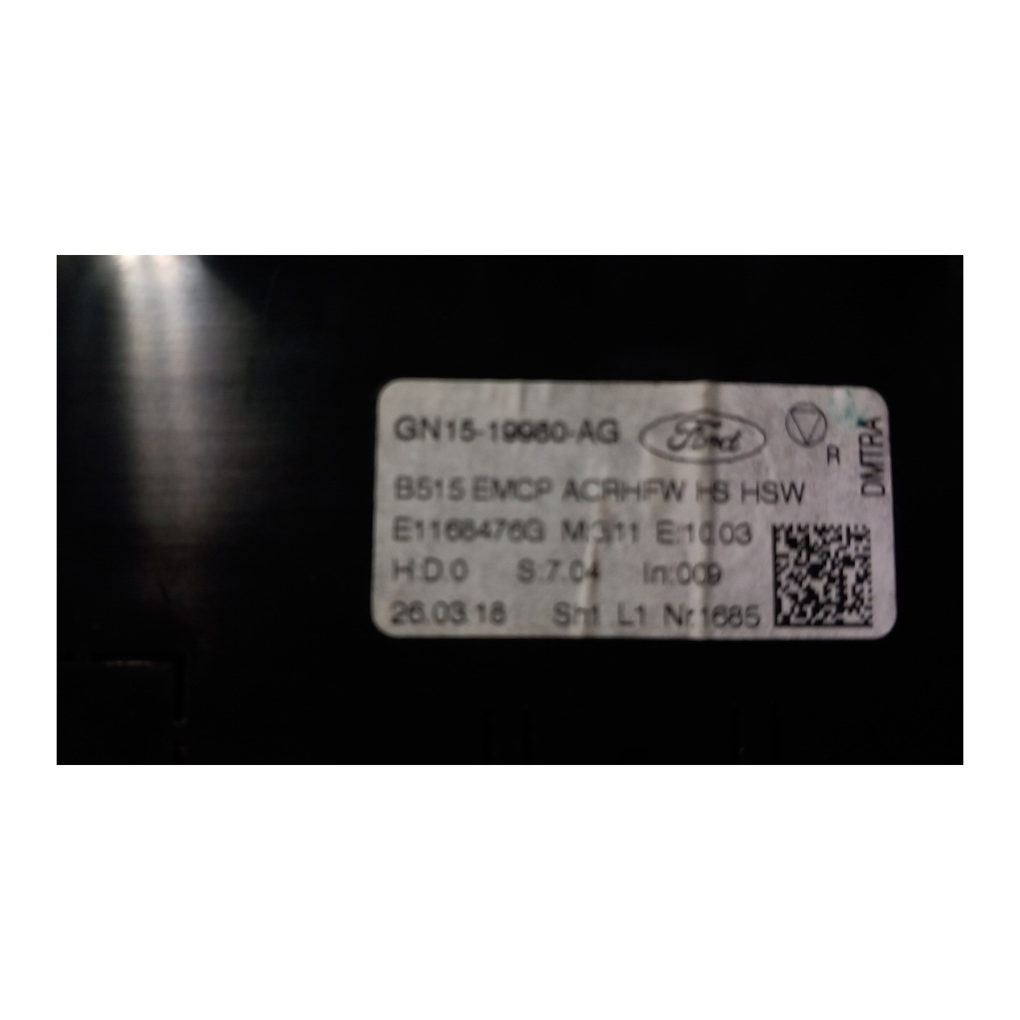BLOCCO COMANDO CLIMATIZZAZIONE 008 FORD ECOSPORT (11/17-) M1JJ 2322389