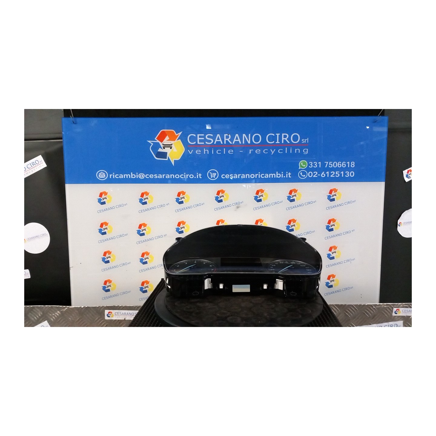 QUADRO STRUMENTI COMPL. ANALOG. P/LEVE CAMBIO VOLANTE 009 FORD ECOSPORT (11/17-) M1JJ 2378974