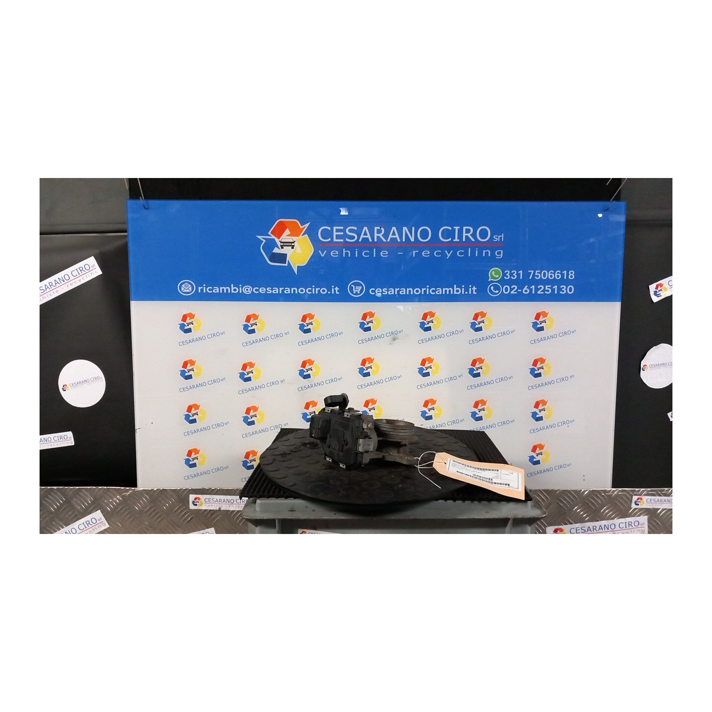 CORPO FARFALLATO 029 CITROEN C3 2A SERIE (A51) (09/09-06/13 HFV 163667