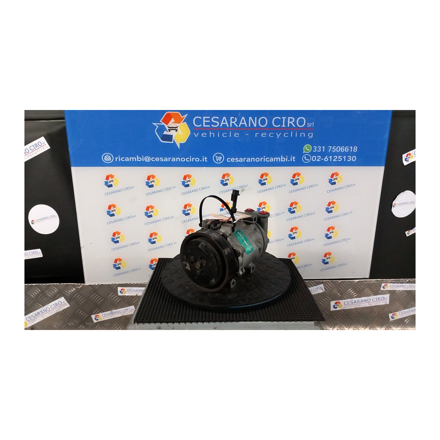 COMPRESSORE A/C COMPL,C/A/C AUTO 053 ALFA ROMEO 147 (W8) (10/04-07/11) AR37203 60653652