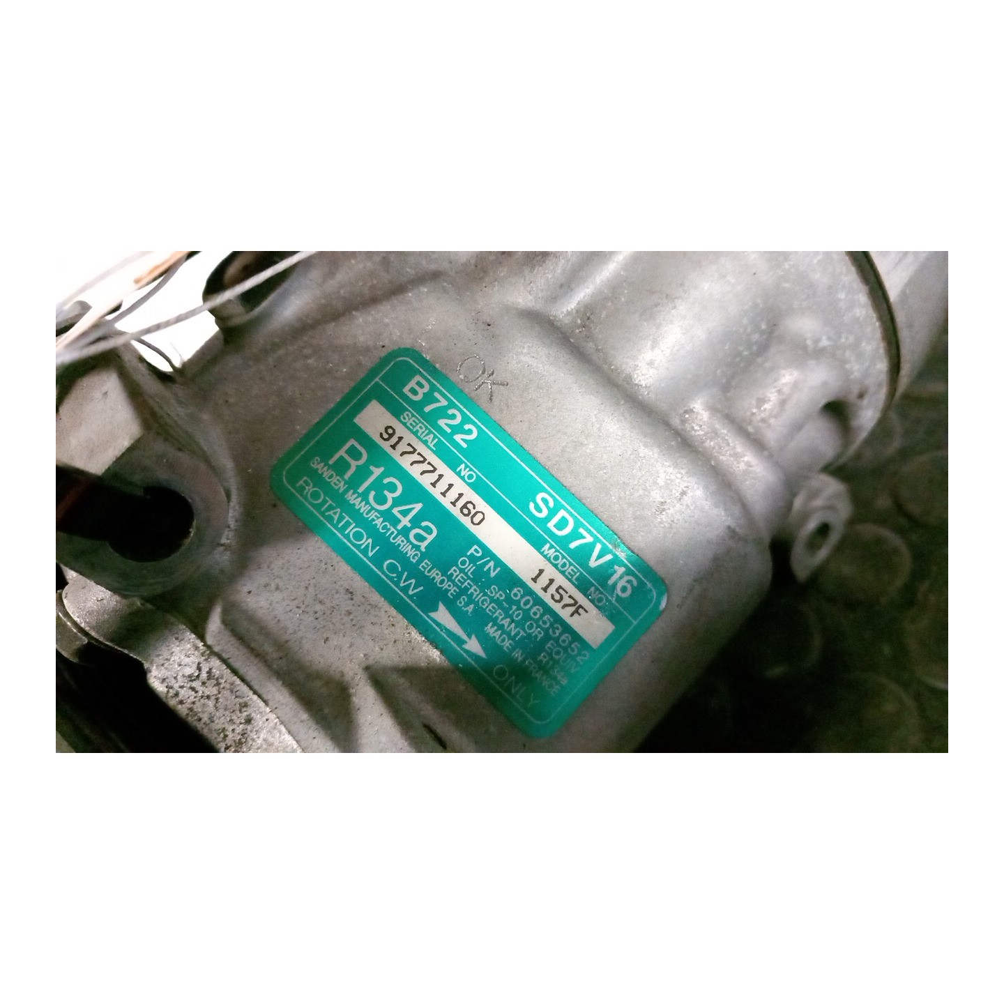 COMPRESSORE A/C COMPL,C/A/C AUTO 053 ALFA ROMEO 147 (W8) (10/04-07/11) AR37203 60653652