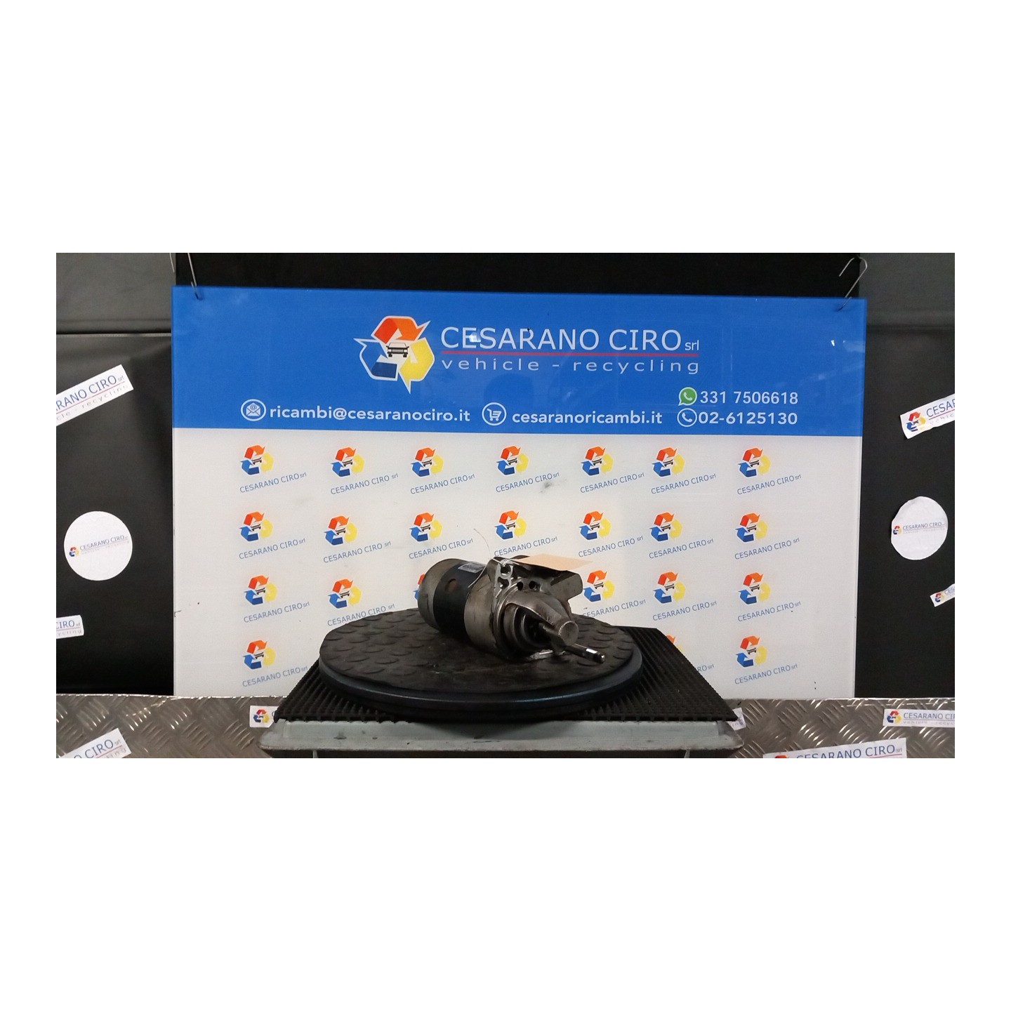 MOTORINO AVVIAMENTO 1,2KW BAT 60AH 088 FIAT SEDICI (3B) (02/06-11/11) M16A 71750026