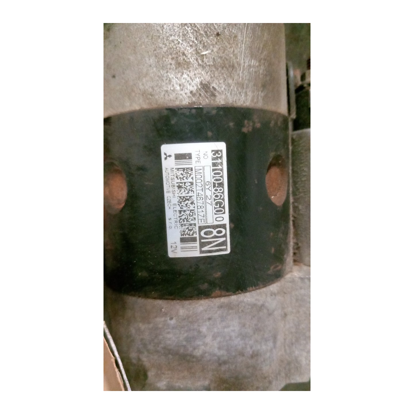 MOTORINO AVVIAMENTO 1,2KW BAT 60AH 088 FIAT SEDICI (3B) (02/06-11/11) M16A 71750026