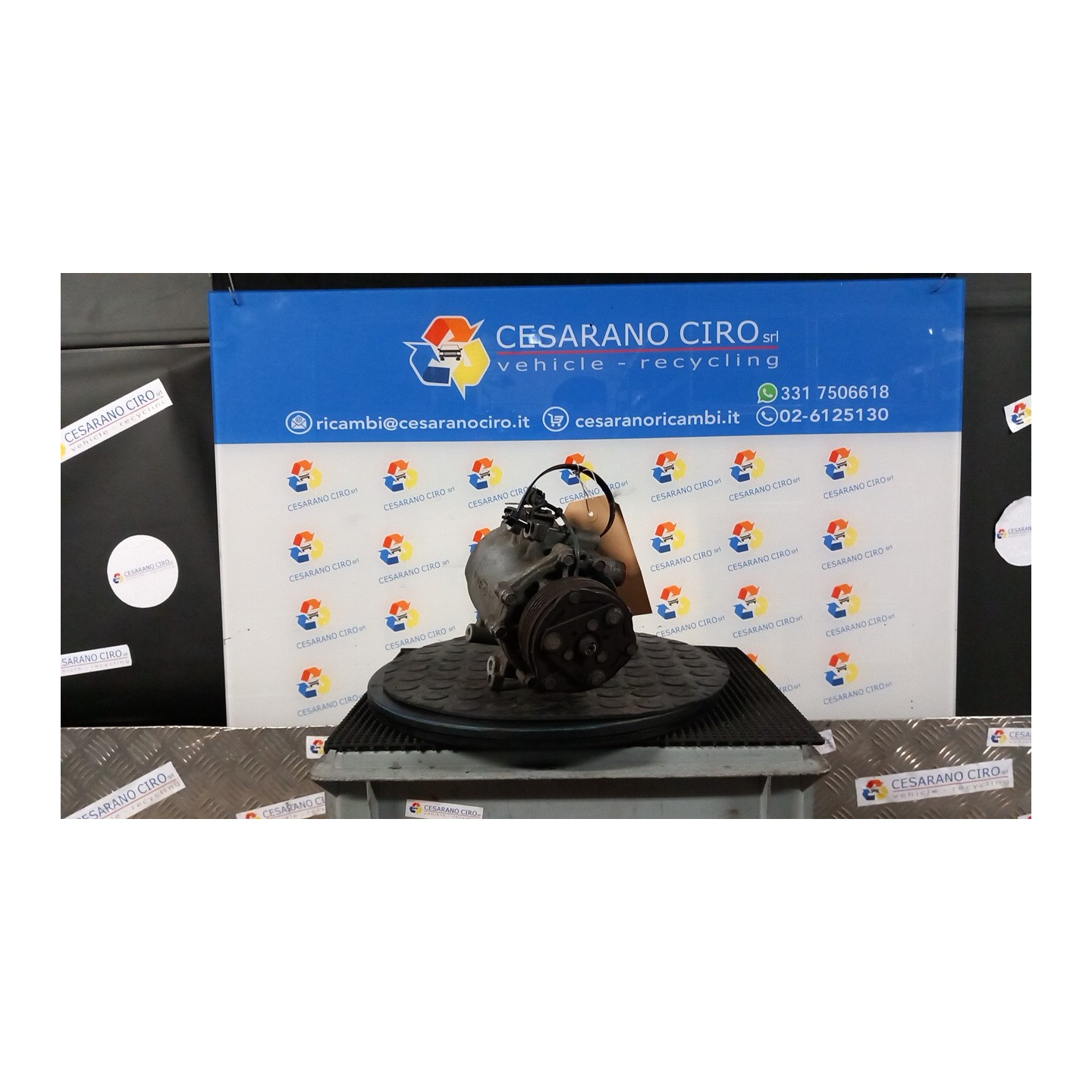 COMPRESSORE A/C 089 FIAT SEDICI (3B) (02/06-11/11) M16A 71743779