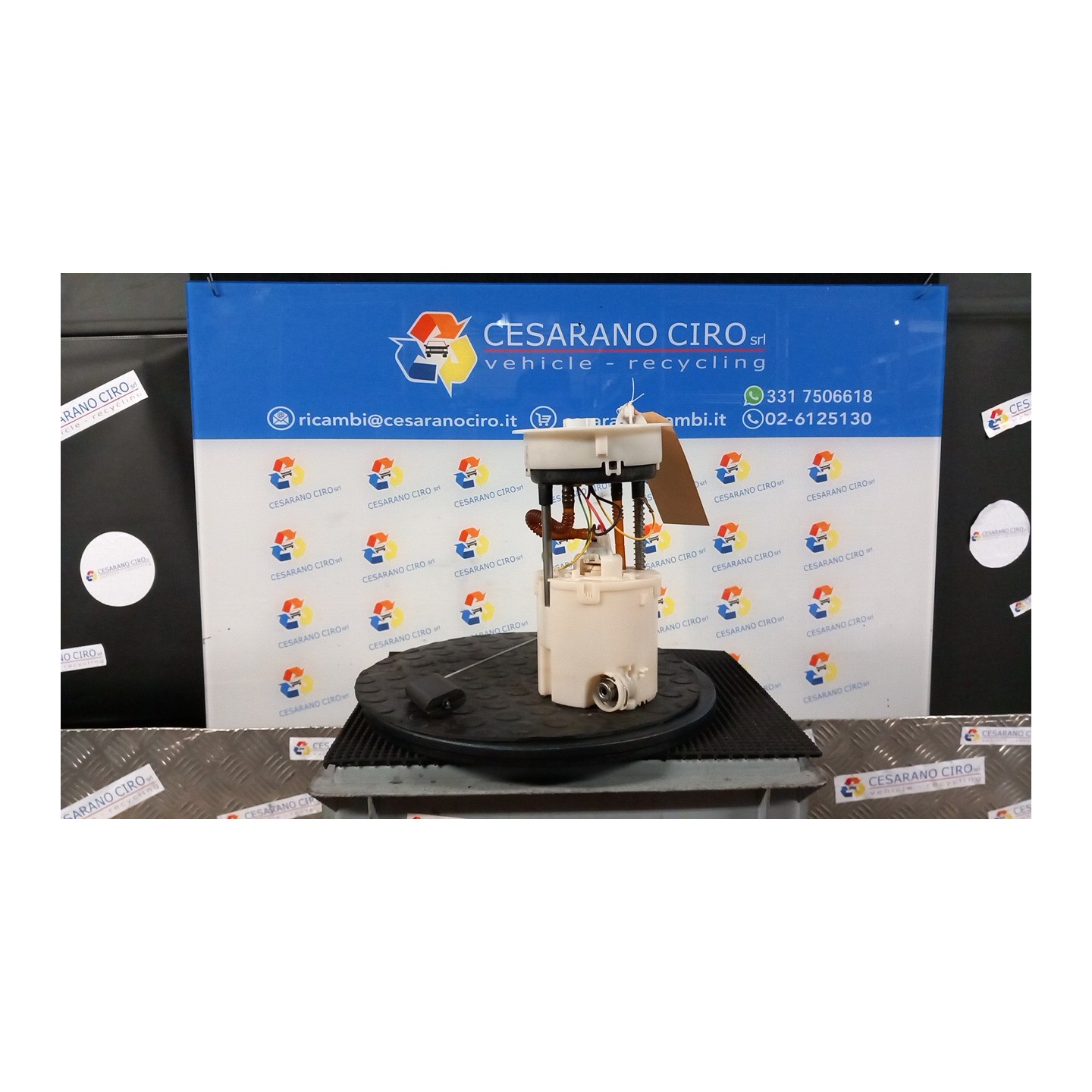 POMPA CARBURANTE C/TRASDUTTORE (GALLEGGIANTE) 123 OPEL AGILA (H08) (01/08-) K12B 93194168
