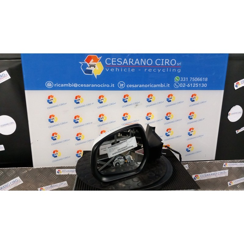 RETROVISORE EST. REGOLAZ. ELETTR. SX. 125 OPEL AGILA (H08) (01/08-) K12B 93196281