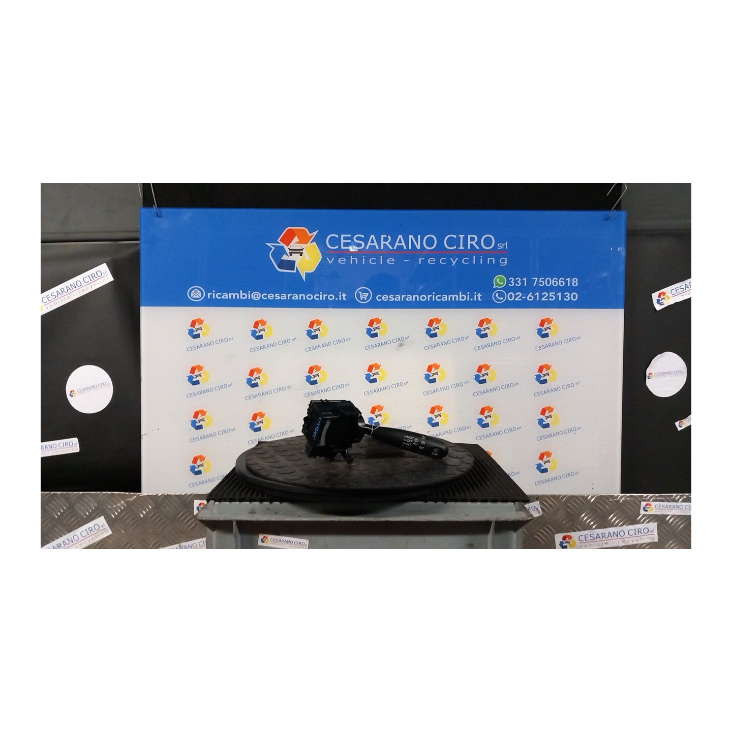 BLOCCO COMANDI TERGICRISTALLI 130 OPEL AGILA (H08) (01/08-) K12B 93196980