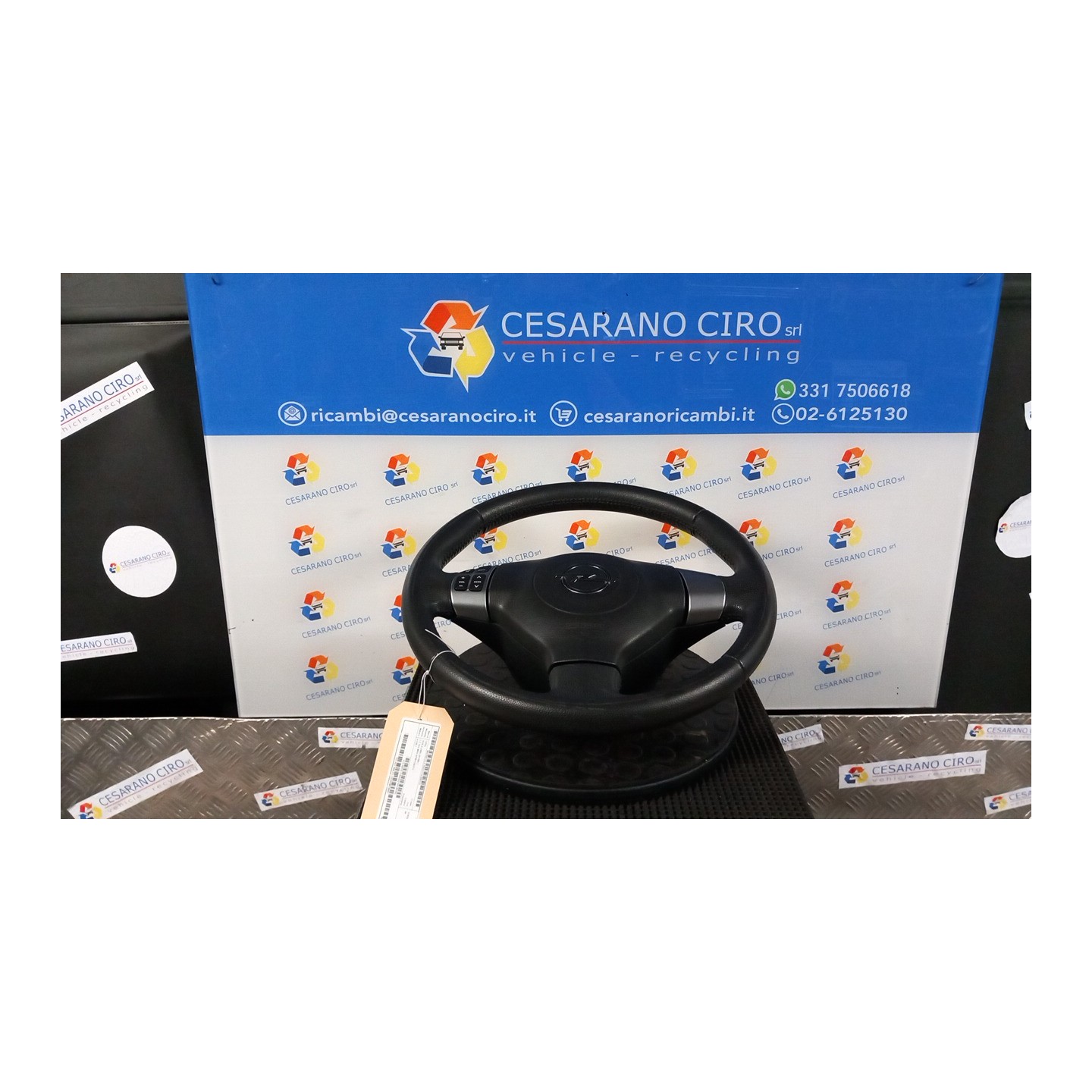 VOLANTE 3 RAGGI 131 OPEL AGILA (H08) (01/08-) K12B 93195152