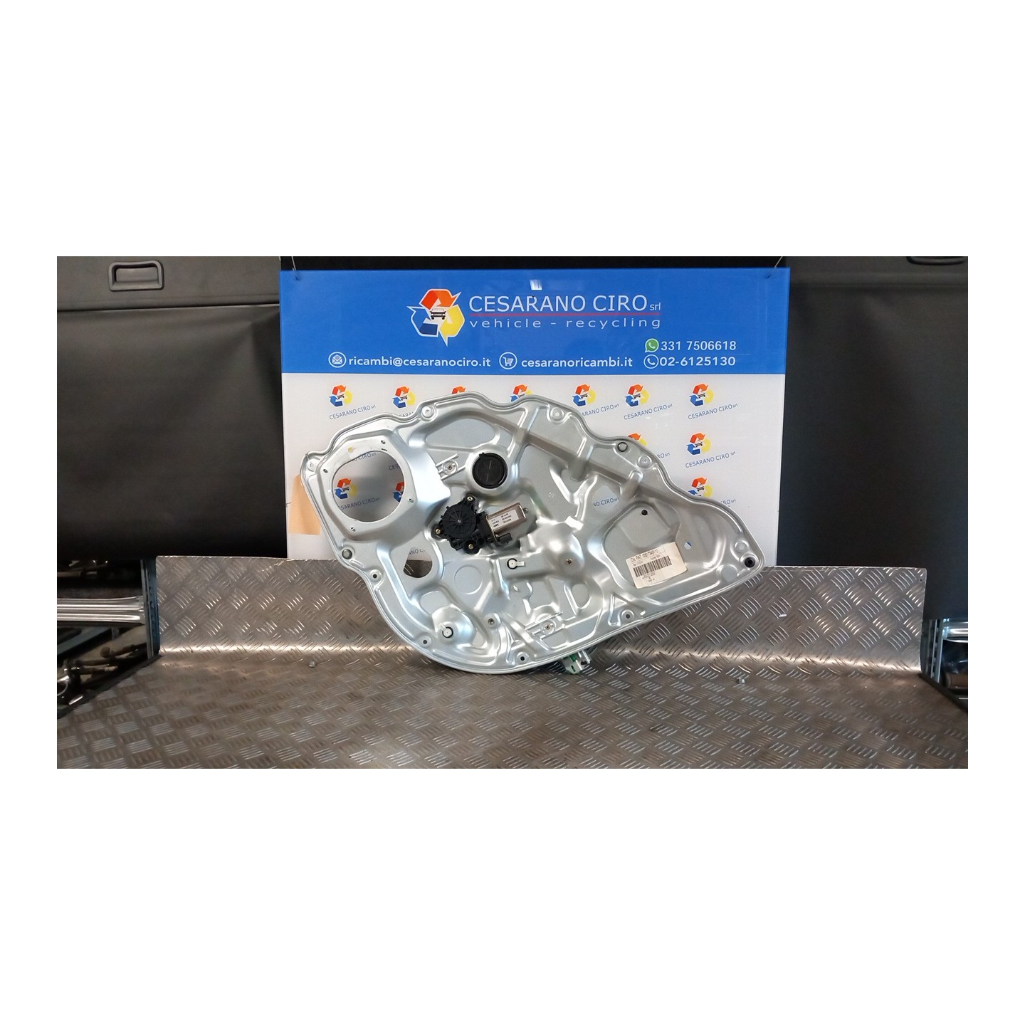 ALZACRISTALLO ELETTR. PORTA POST. SX. 006 FIAT IDEA (4D/2S) (10/03-12/12) 188A9000 71734849