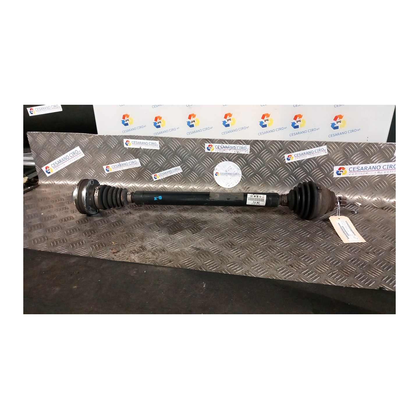SEMIALBERO ANT. COMPL. DX. 035 SEAT LEON (1P) (06/05-02/13) BMN 1K0407272NJ